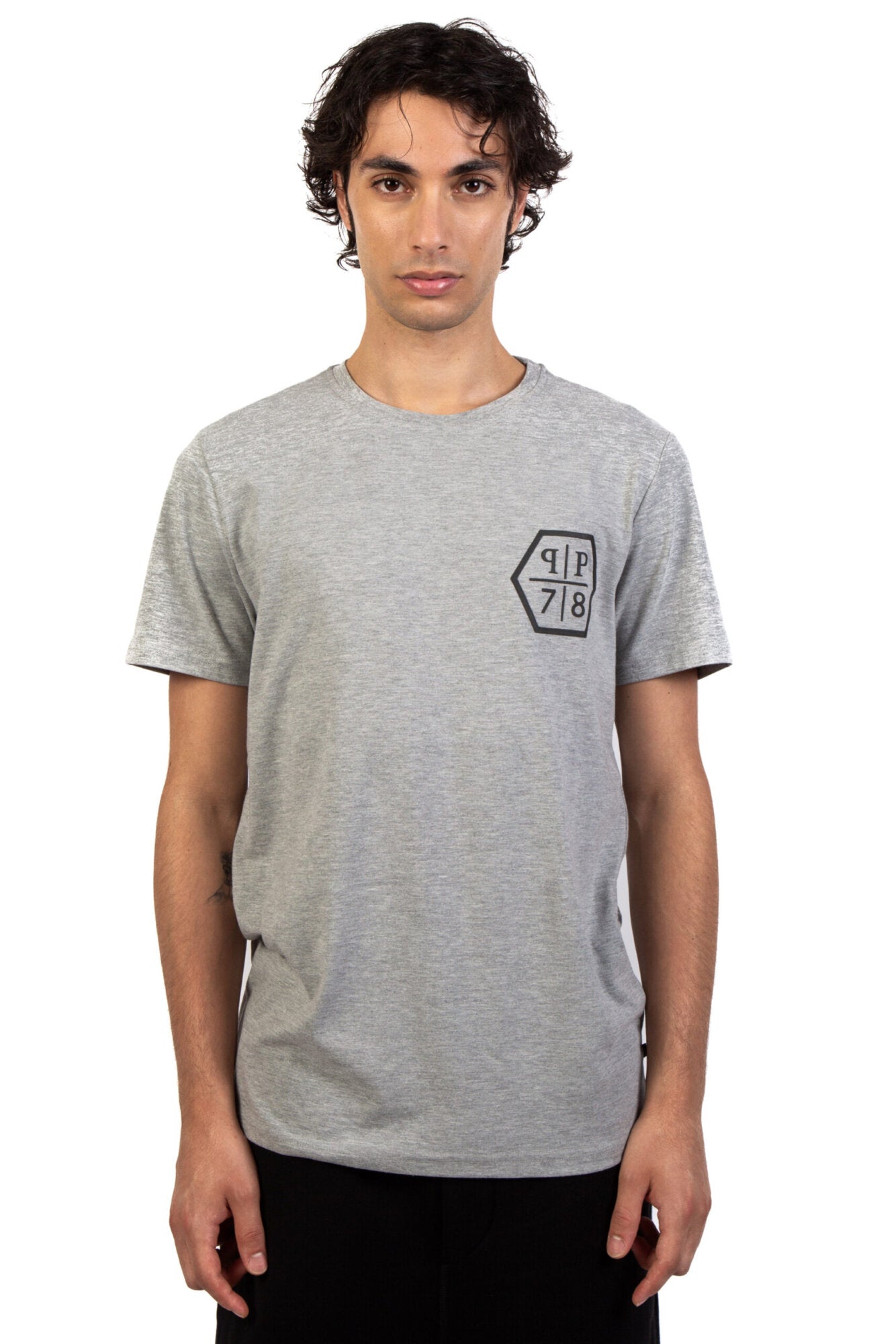 Philipp Plein T-Shirt mit Logo an der Seite
