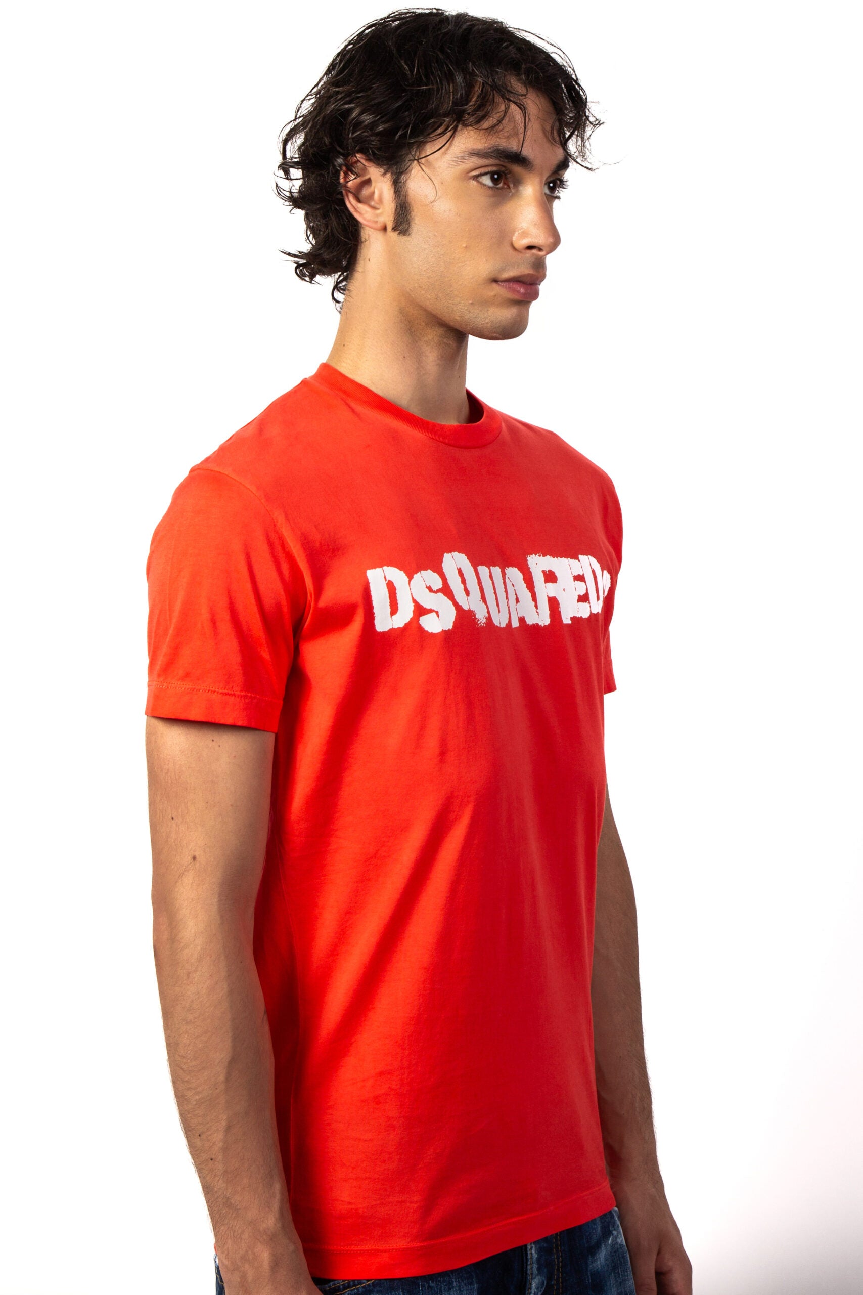 Dsquared2 T Shirt In Cotone Con Logo-3