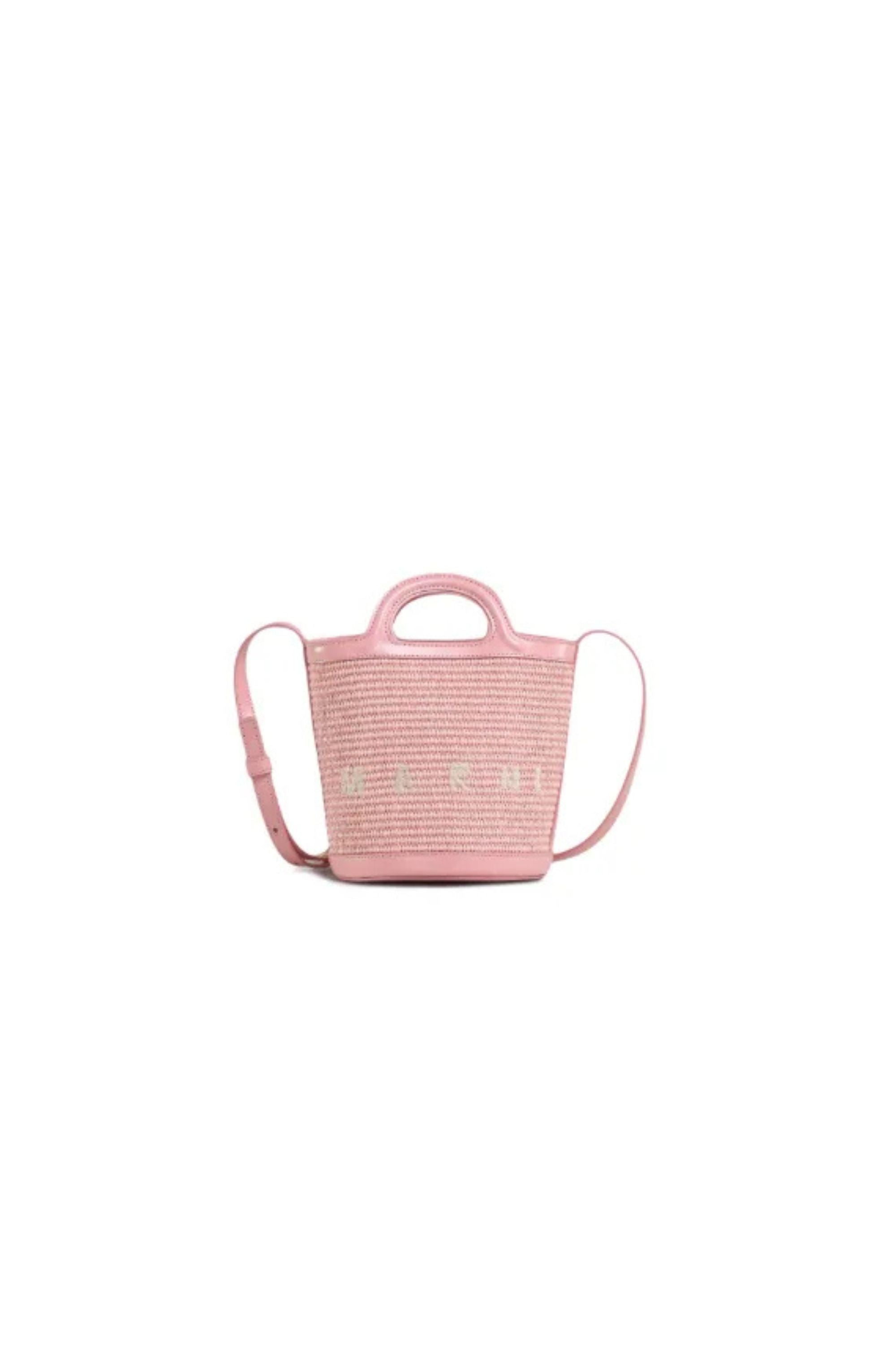 Marni Borsa Piccola Bucket Tropicalia vista frontale