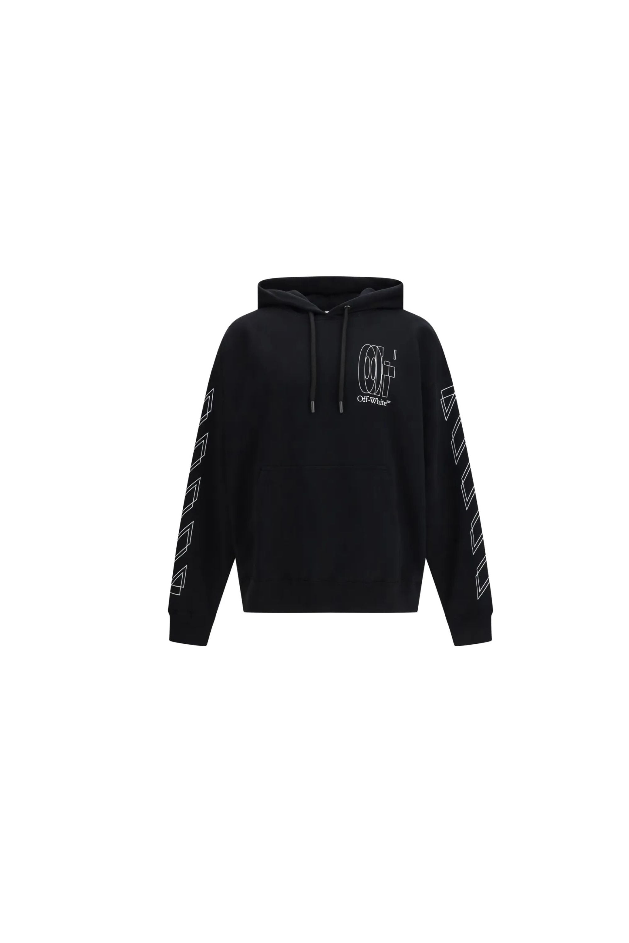 Off White Felpa Big Double Arrow vista frontale