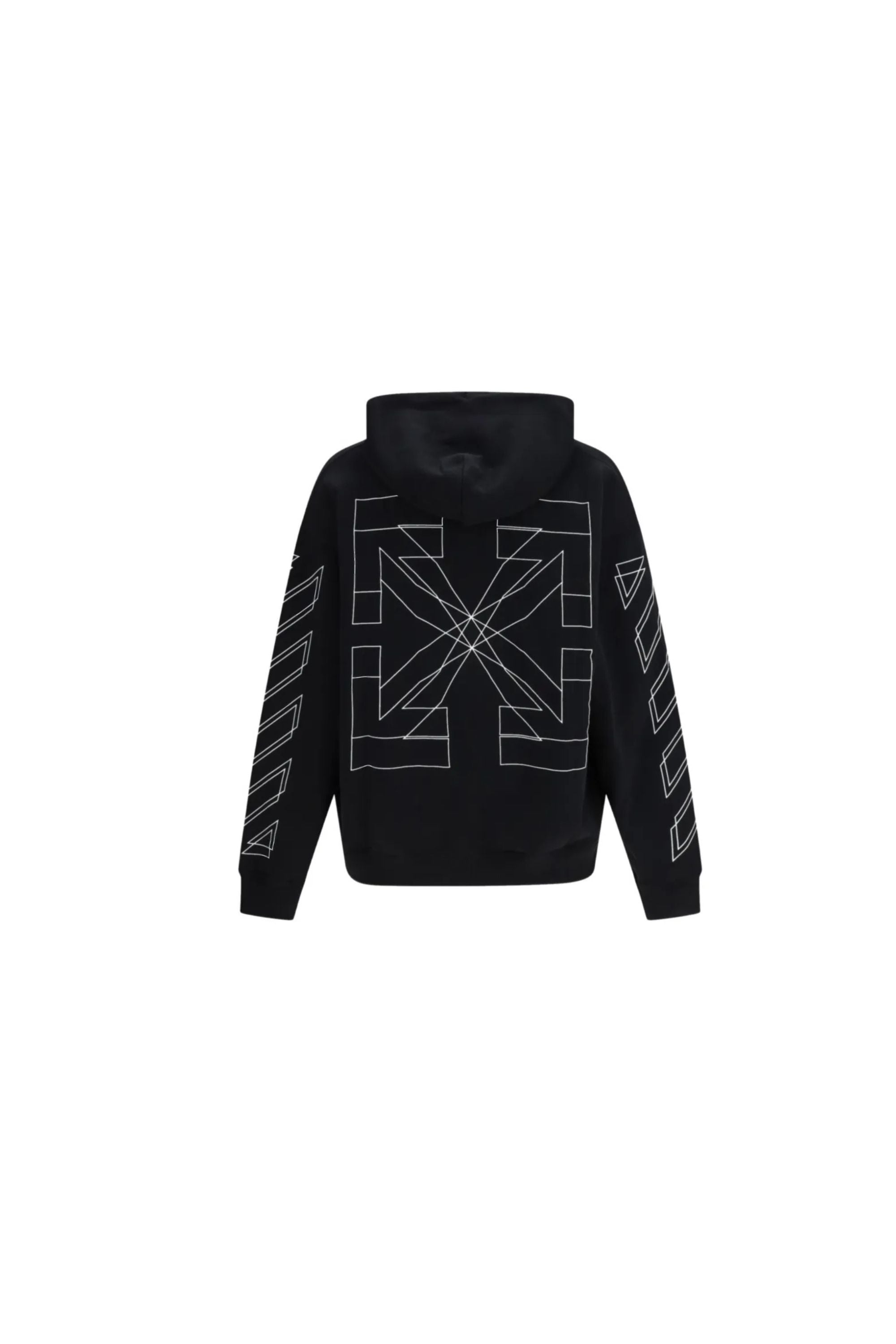 Off White Felpa Big Double Arrow vista retro