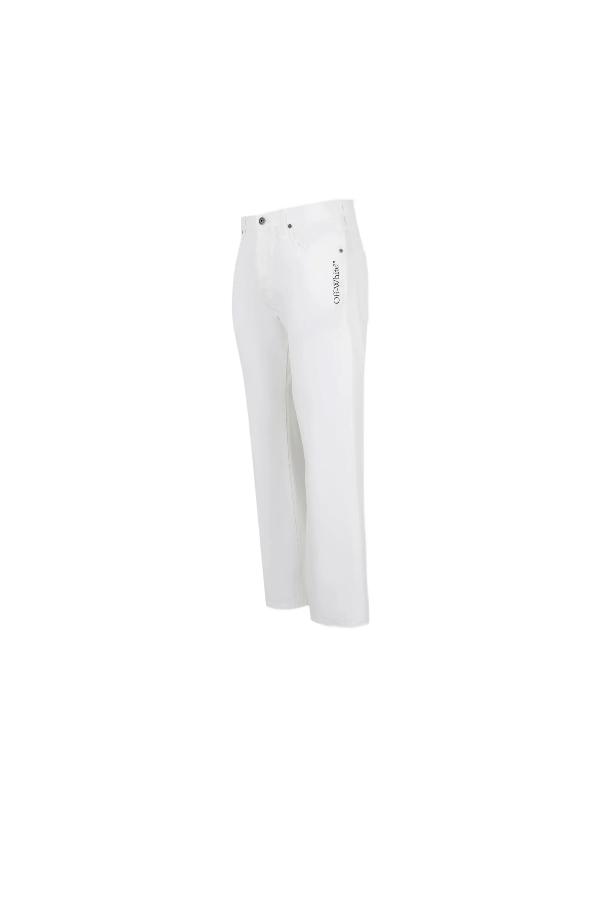 Off White Jeans Slim Half Arrow vista laterale