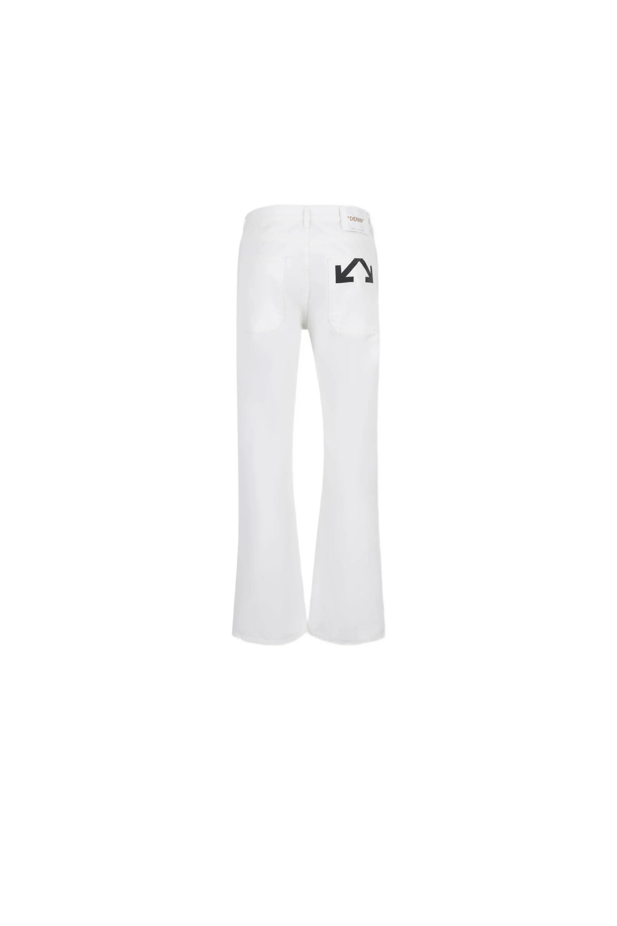 Off White Jeans Slim Half Arrow vista retro