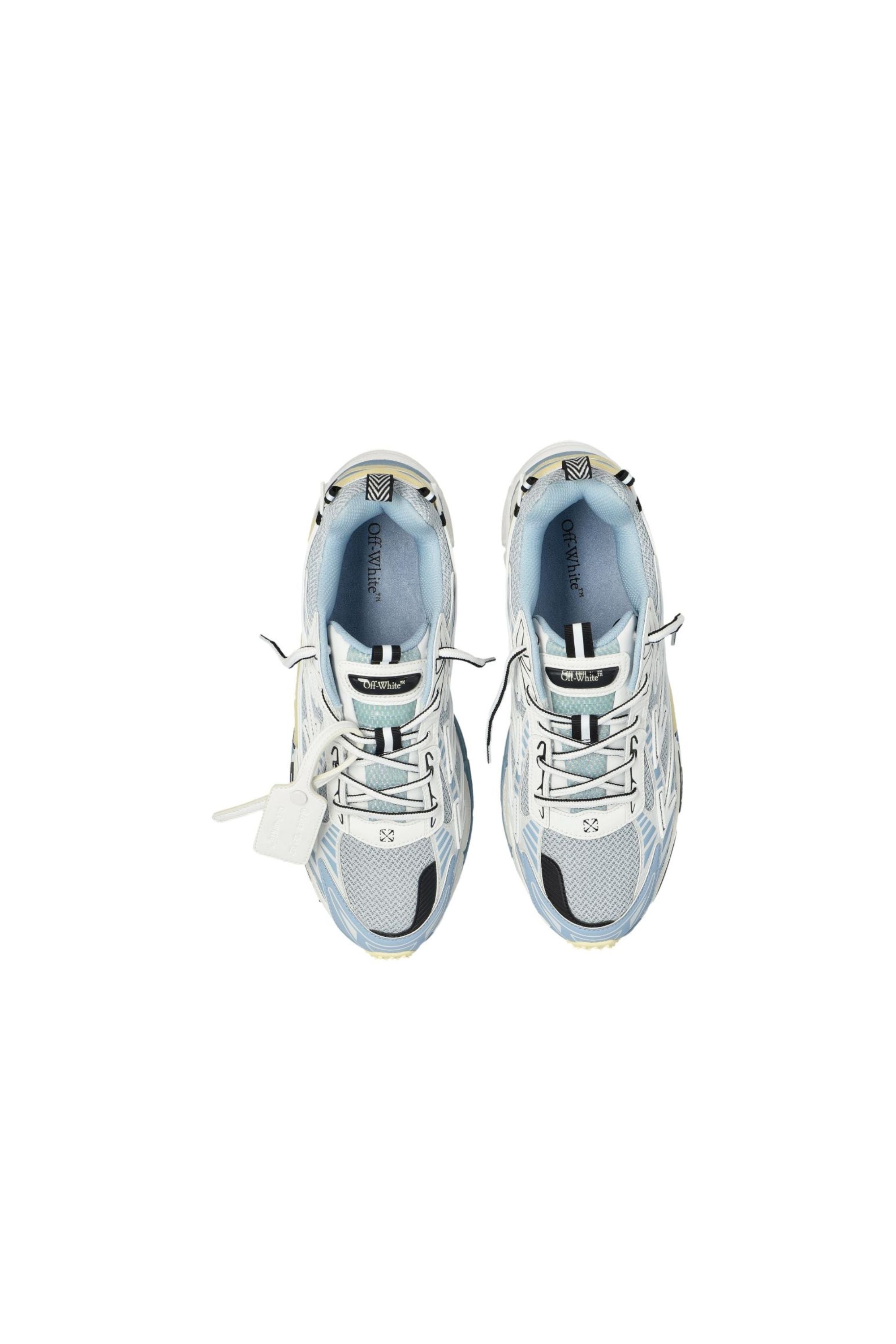 Off White Sneakers Be Right Back blu vista alto