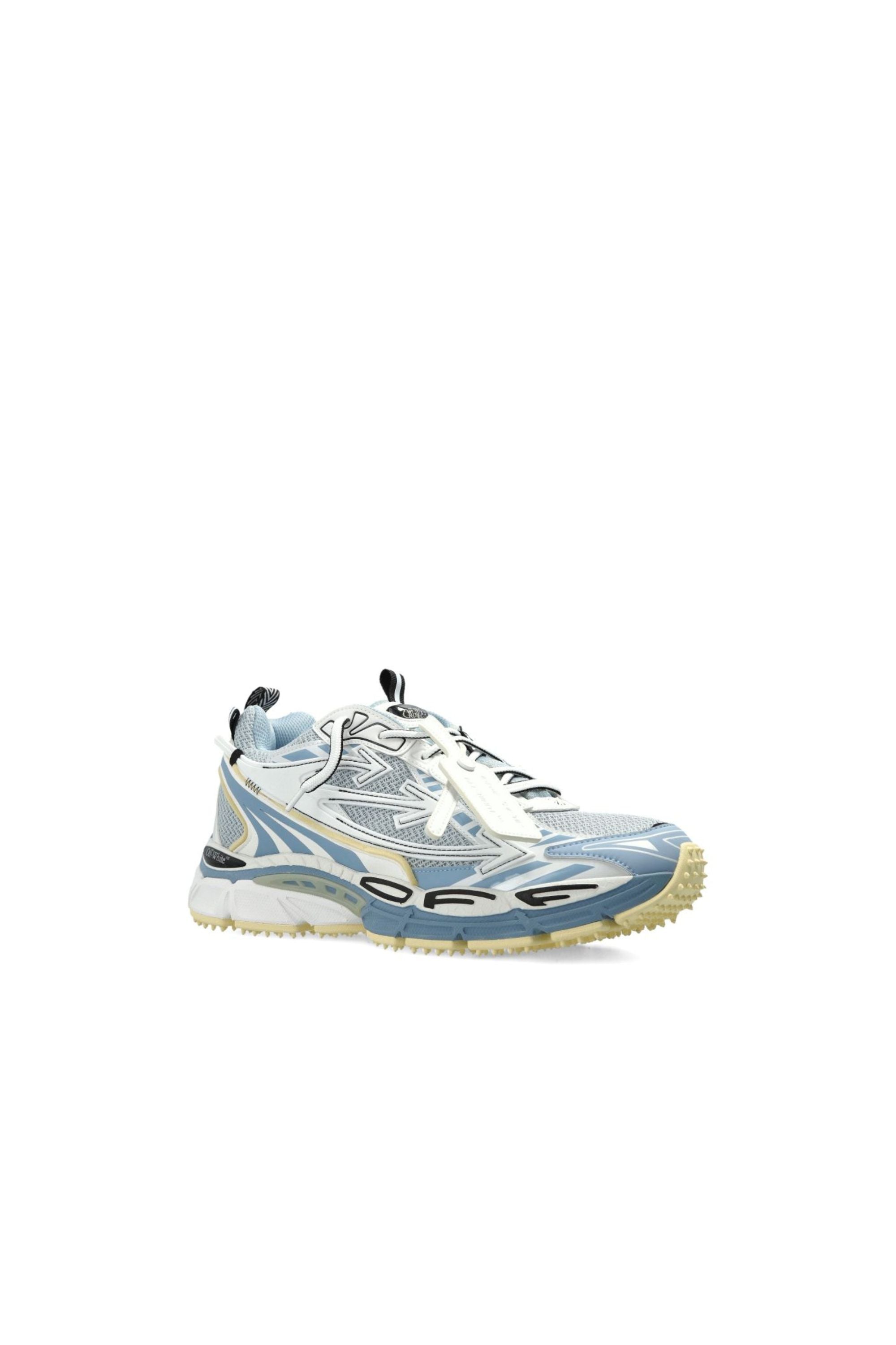 Off White Sneakers Be Right Back blu vista trequarti