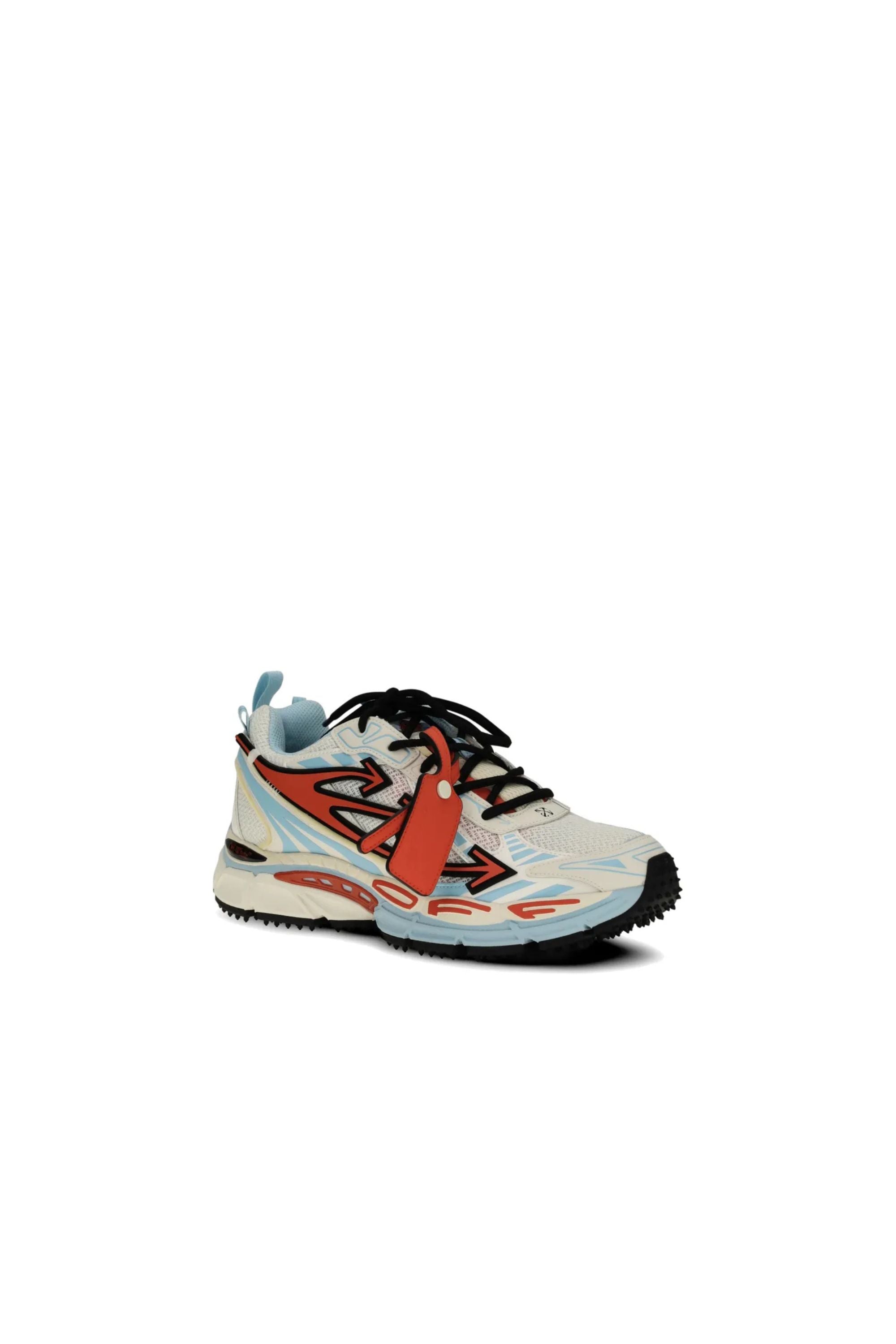 Off White Sneakers Be Right Back corallo vista trequarti