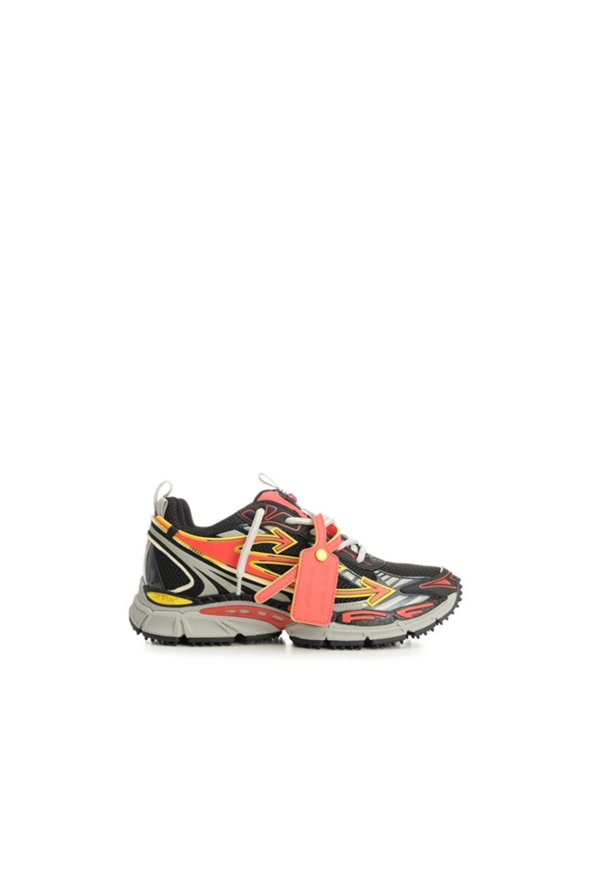 Off White Sneakers Be Right Back rosso vista laterale