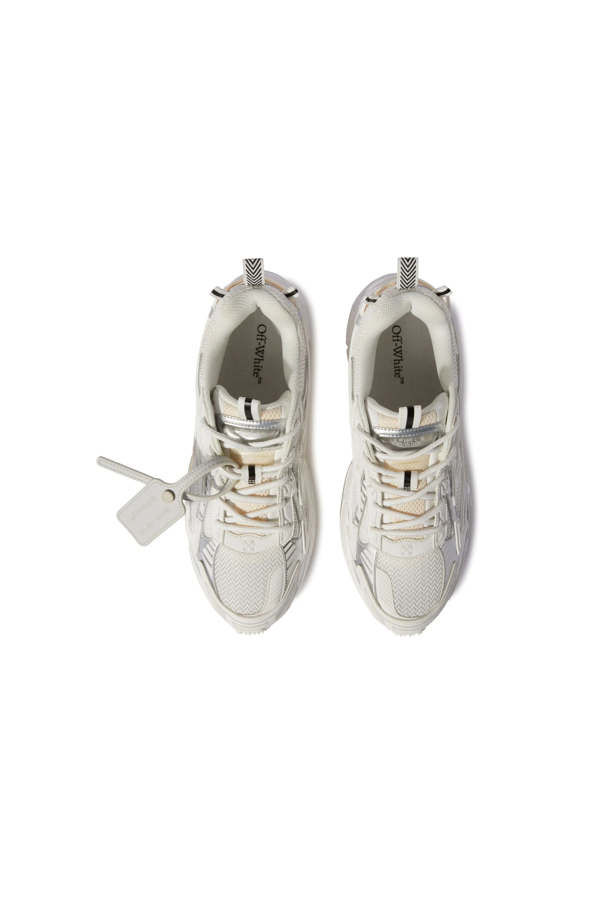 Off White Sneakers Be Right Back vista alto