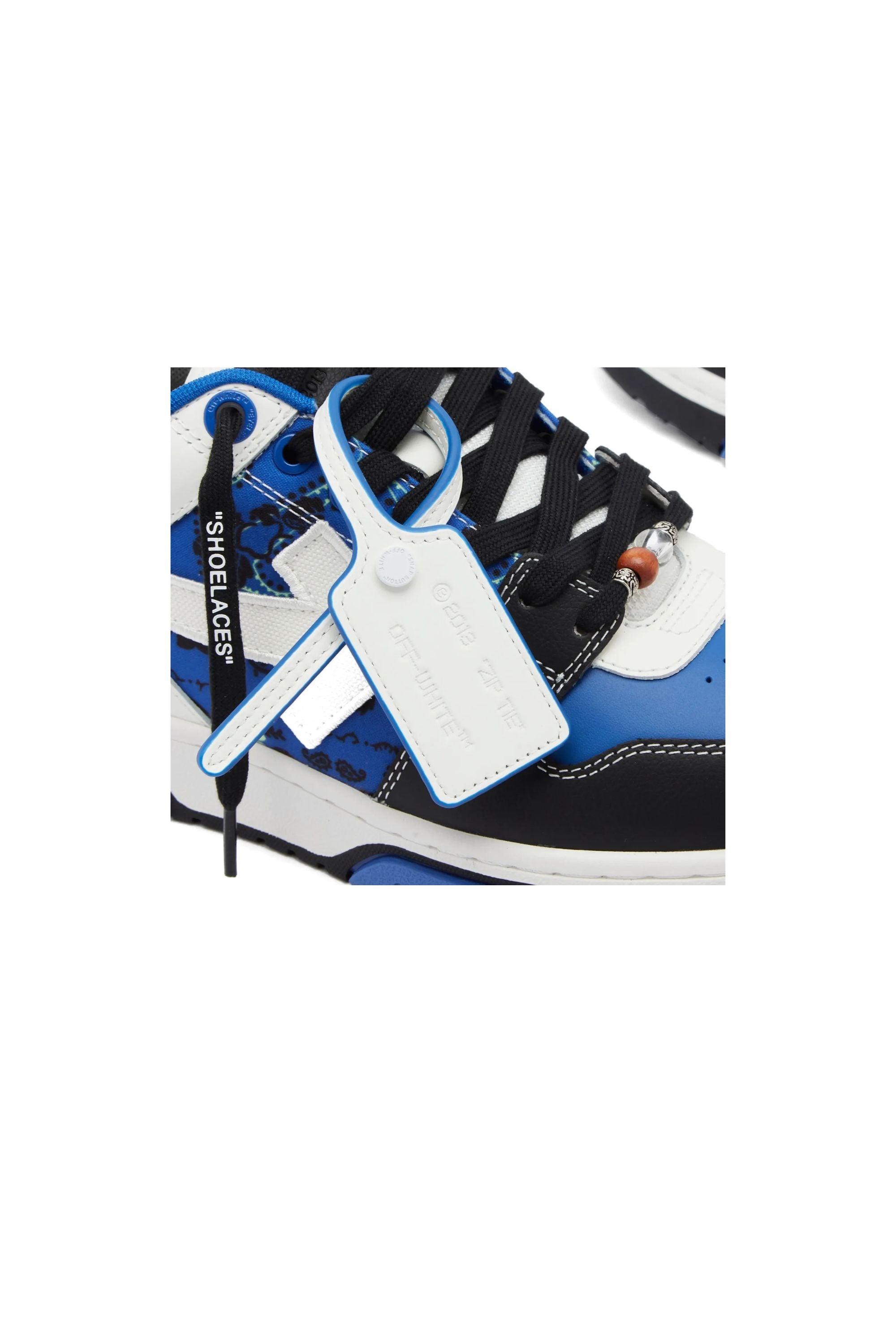 Off White Sneakers Out Of Office Bandana in Pelle zoom 2