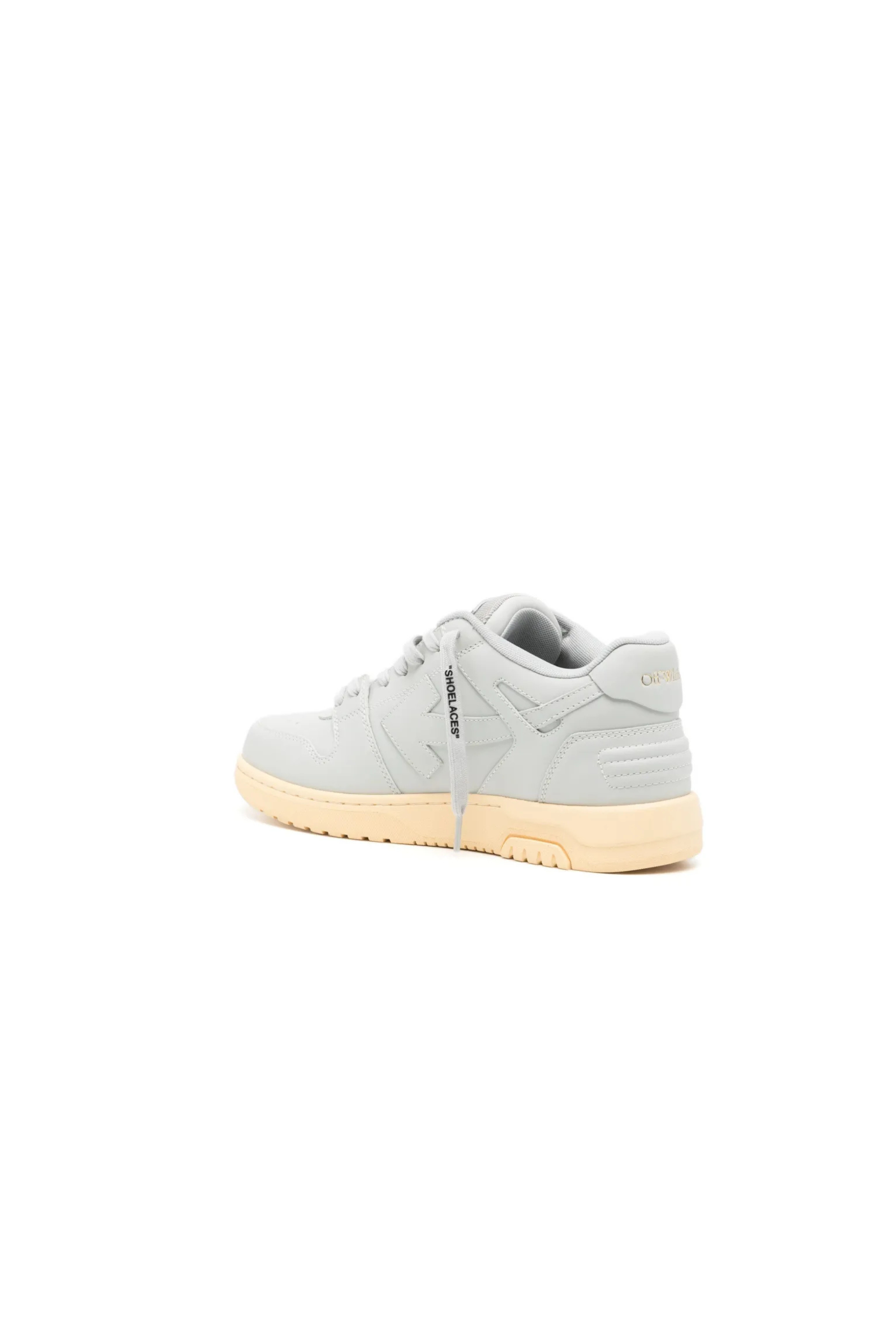 Off White Sneakers Out Of Office in Pelle vista retro