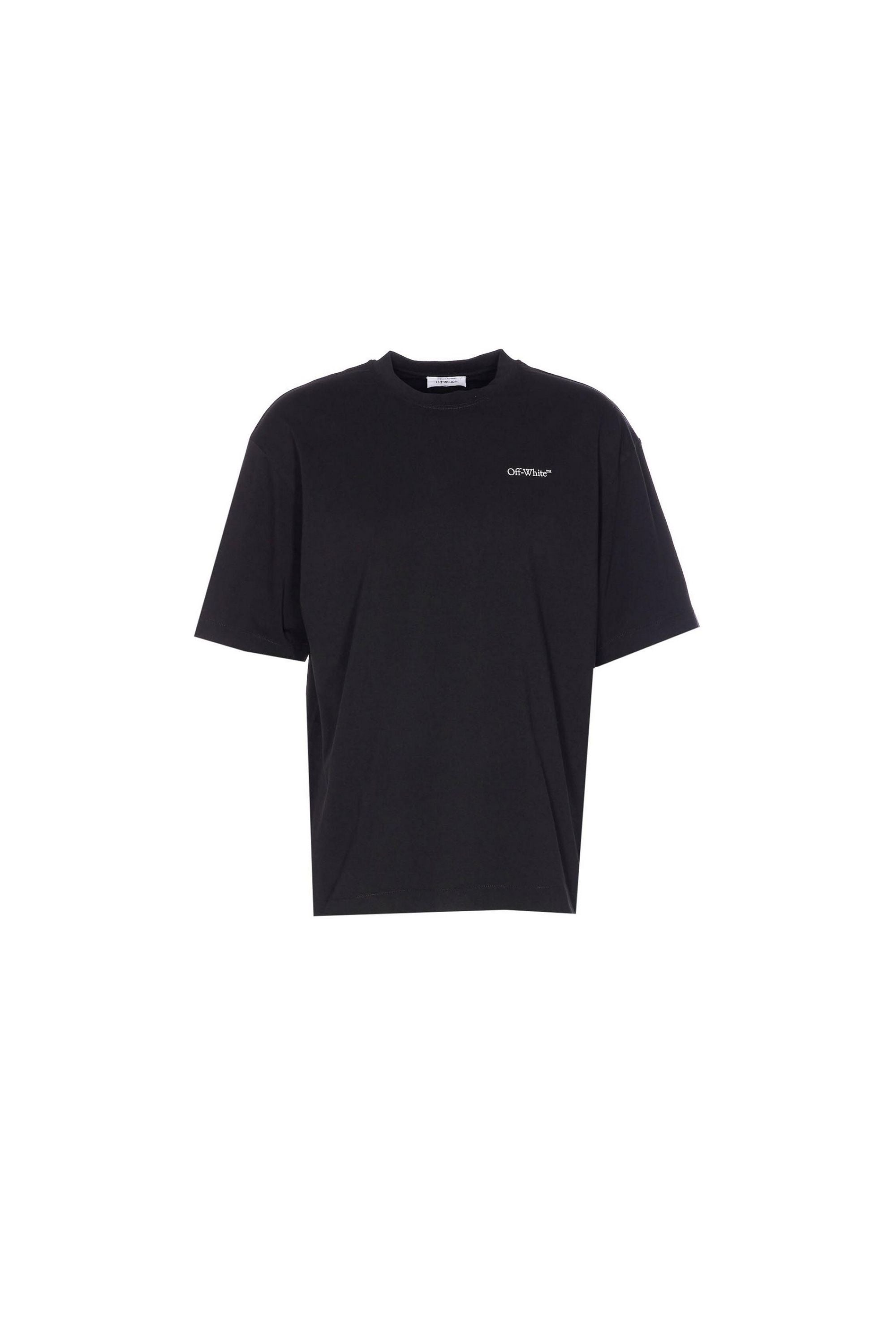 Off White T shirt Half Arrow vista frontale