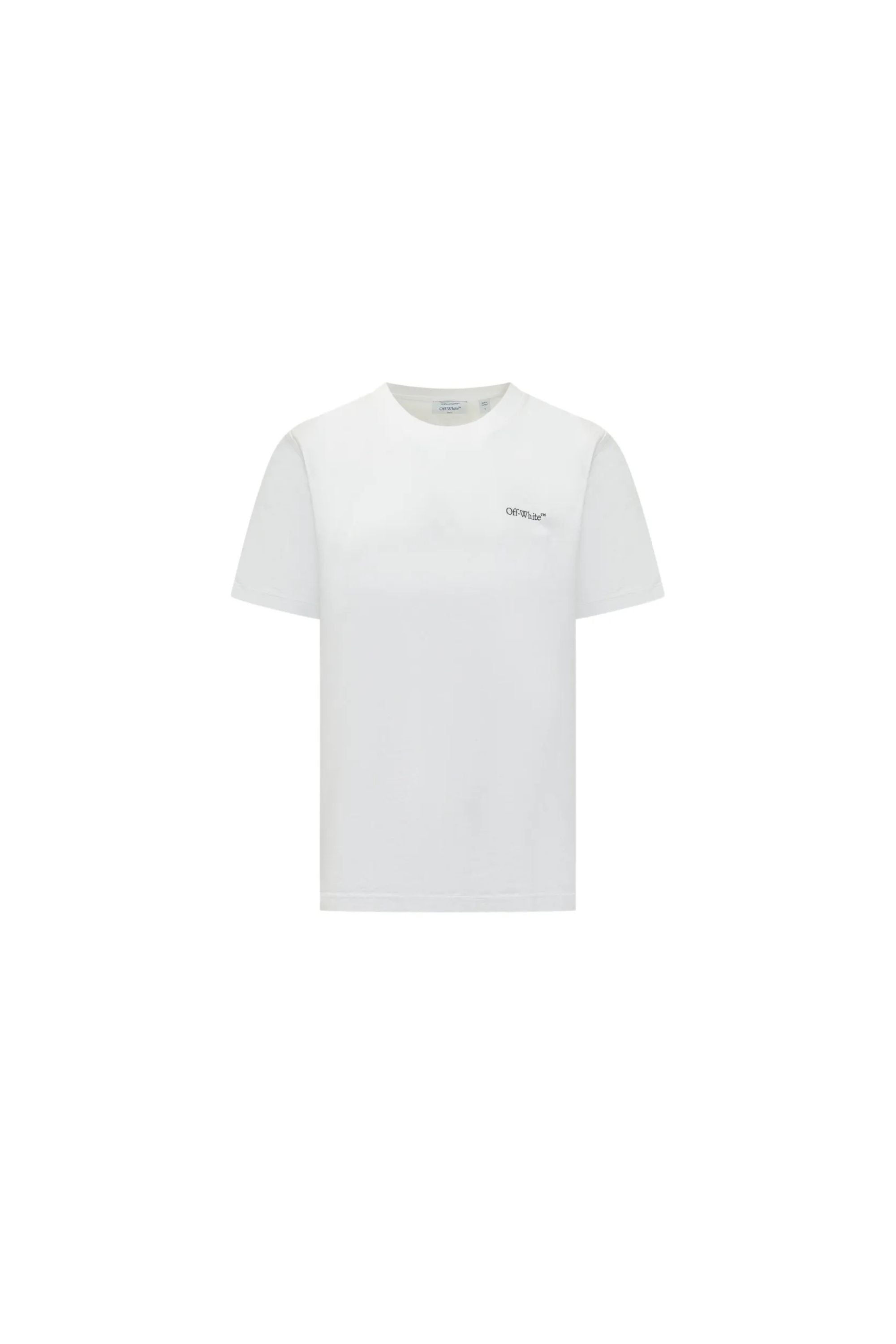 Off White T shirt Metal Arrow vista frontale