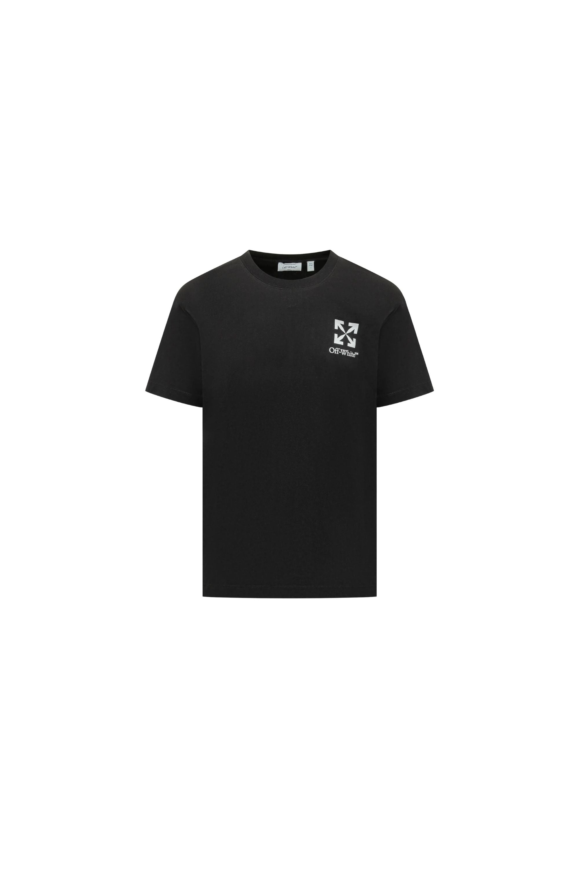Off White T shirt Small Arrow vista frontale