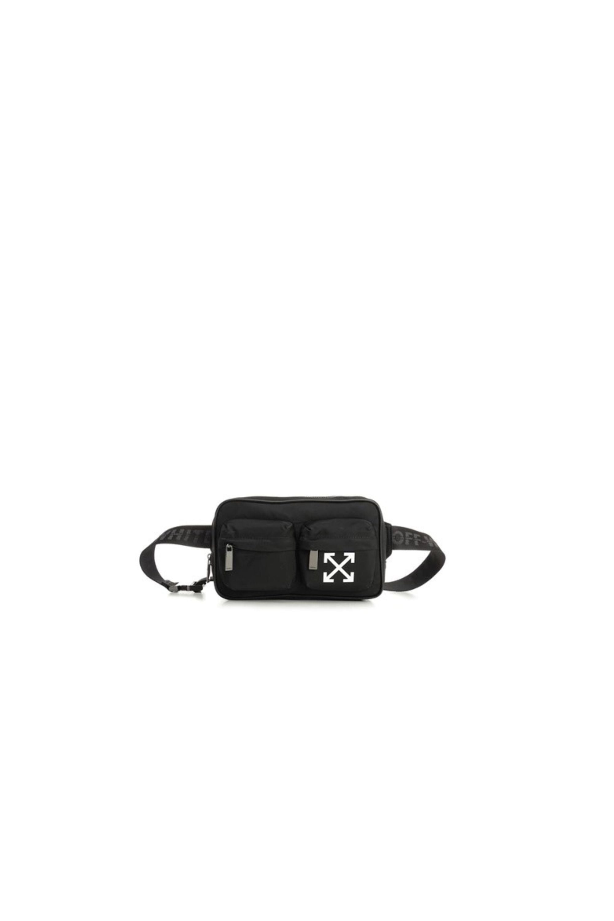 Off White marsupio con Logo Arrow vista frontale