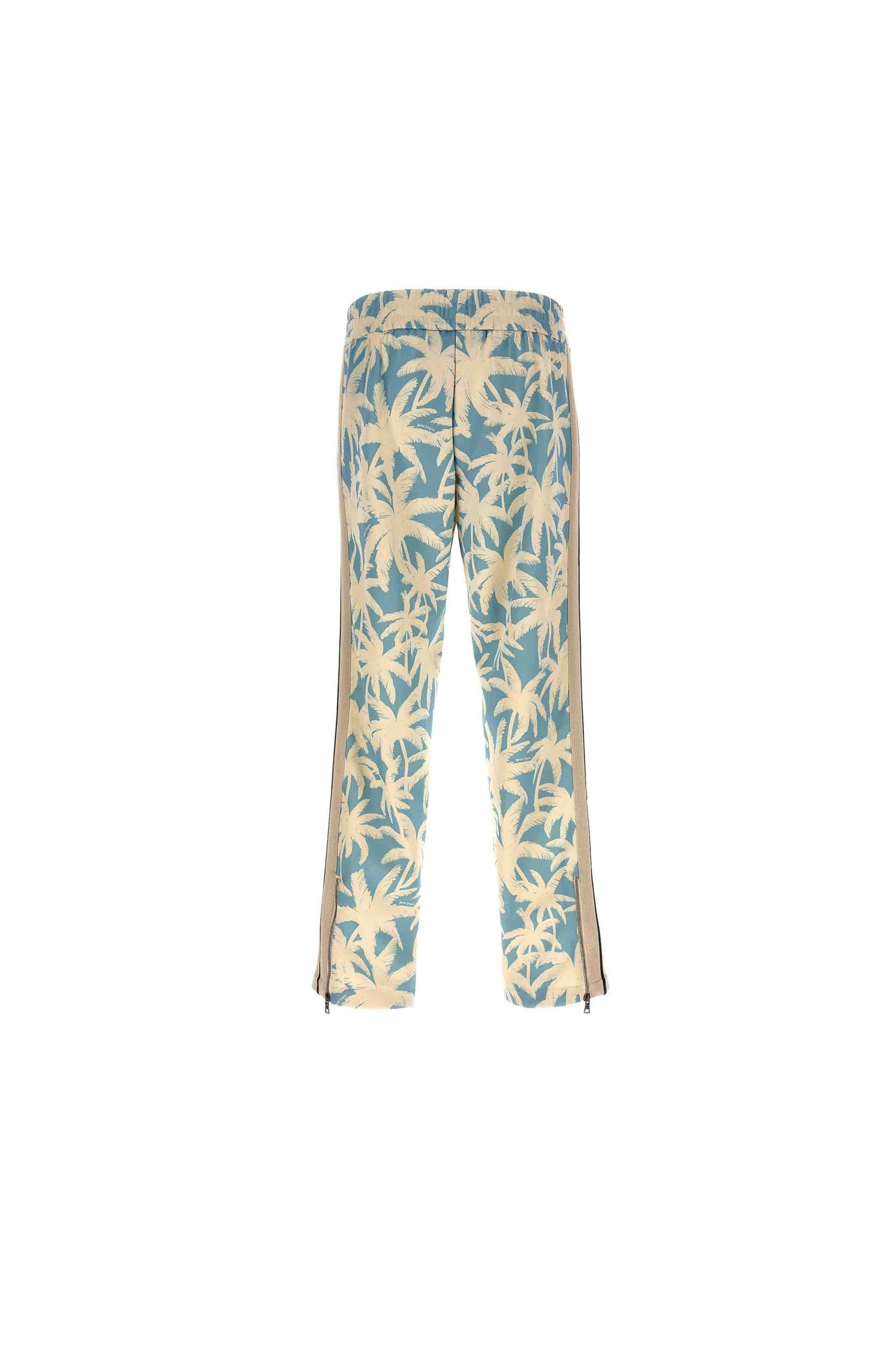 Palm Angels Pantaloni Jogger con Stampa All-Over vista retro
