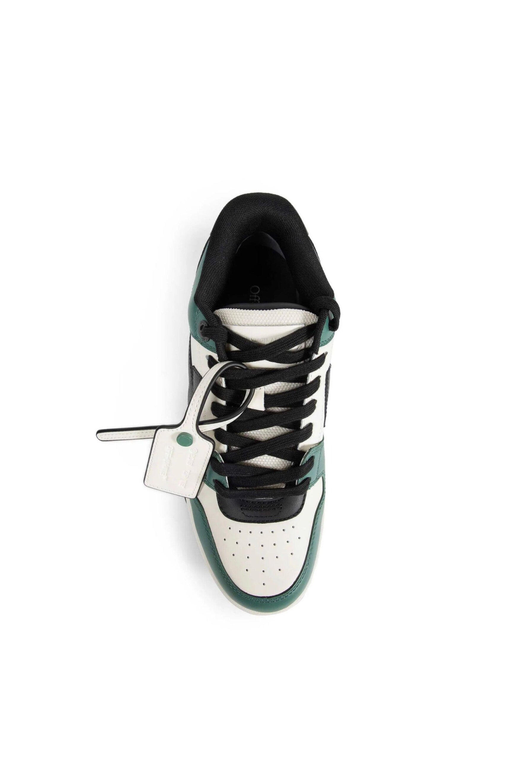 Off White Sneakers Out Of Office in Pelle vista alto