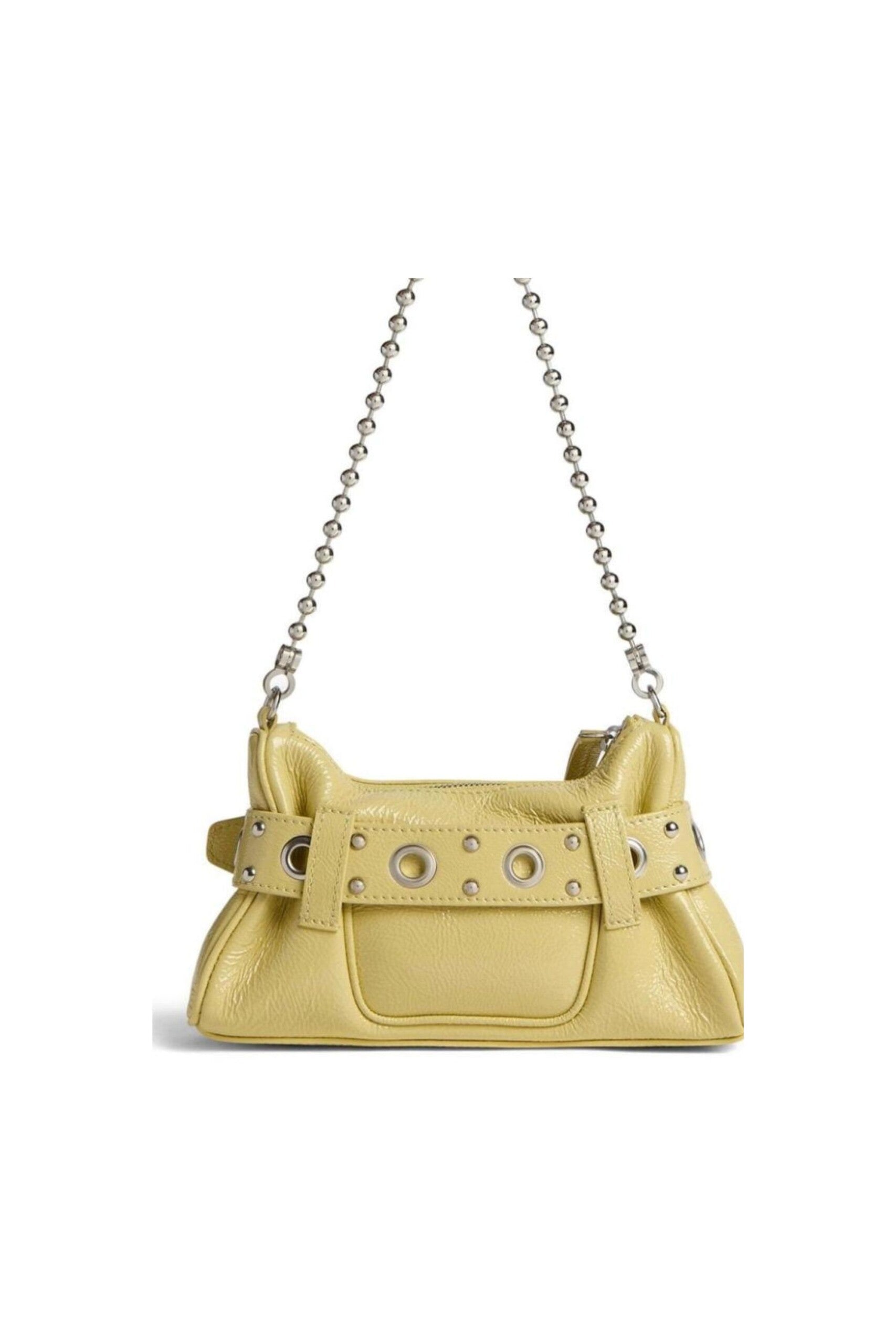 Dsquared2 Borsa Gotica a tracolla con Logo gialla retro
