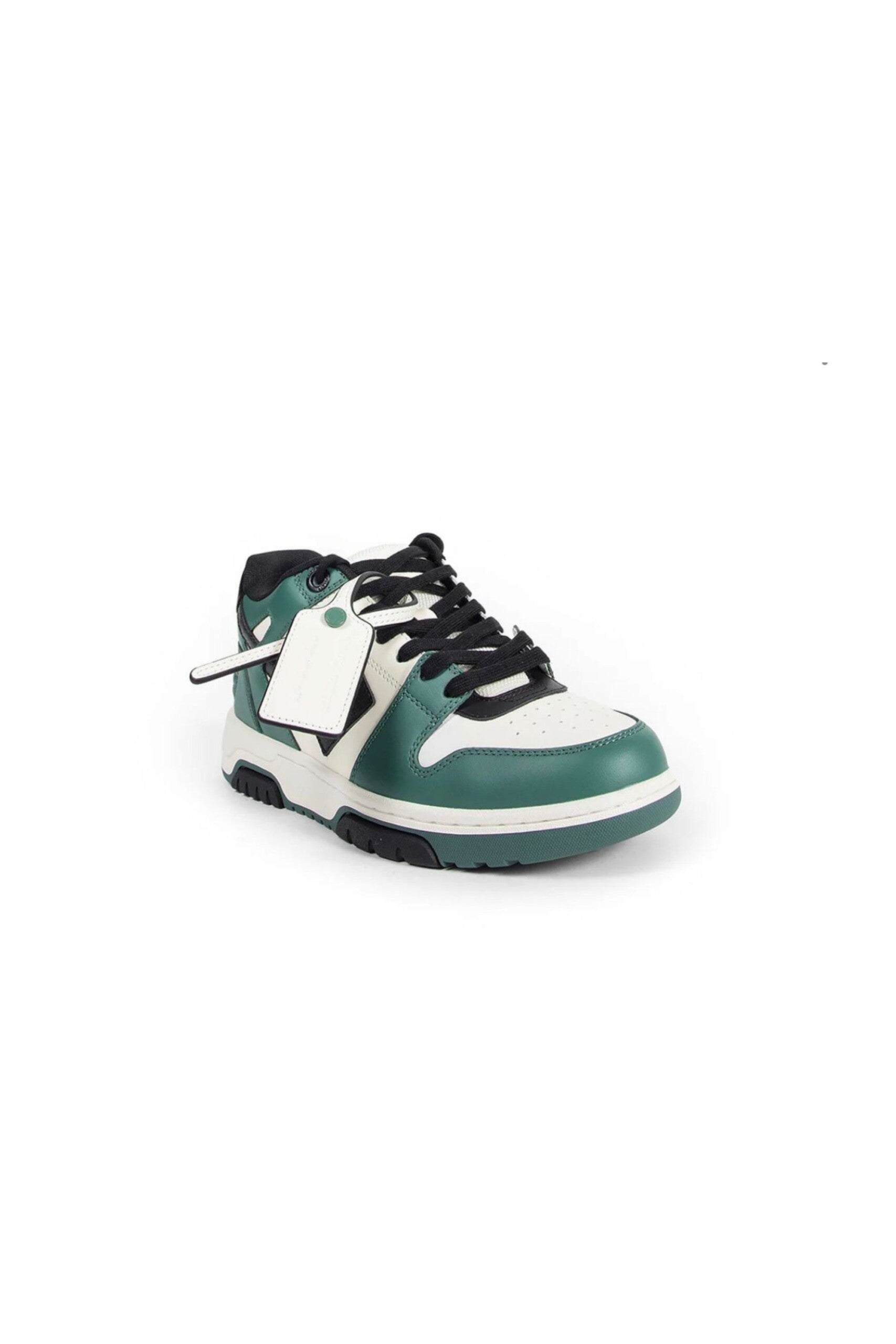 Off White Sneakers Out Of Office in Pelle vista trequarti