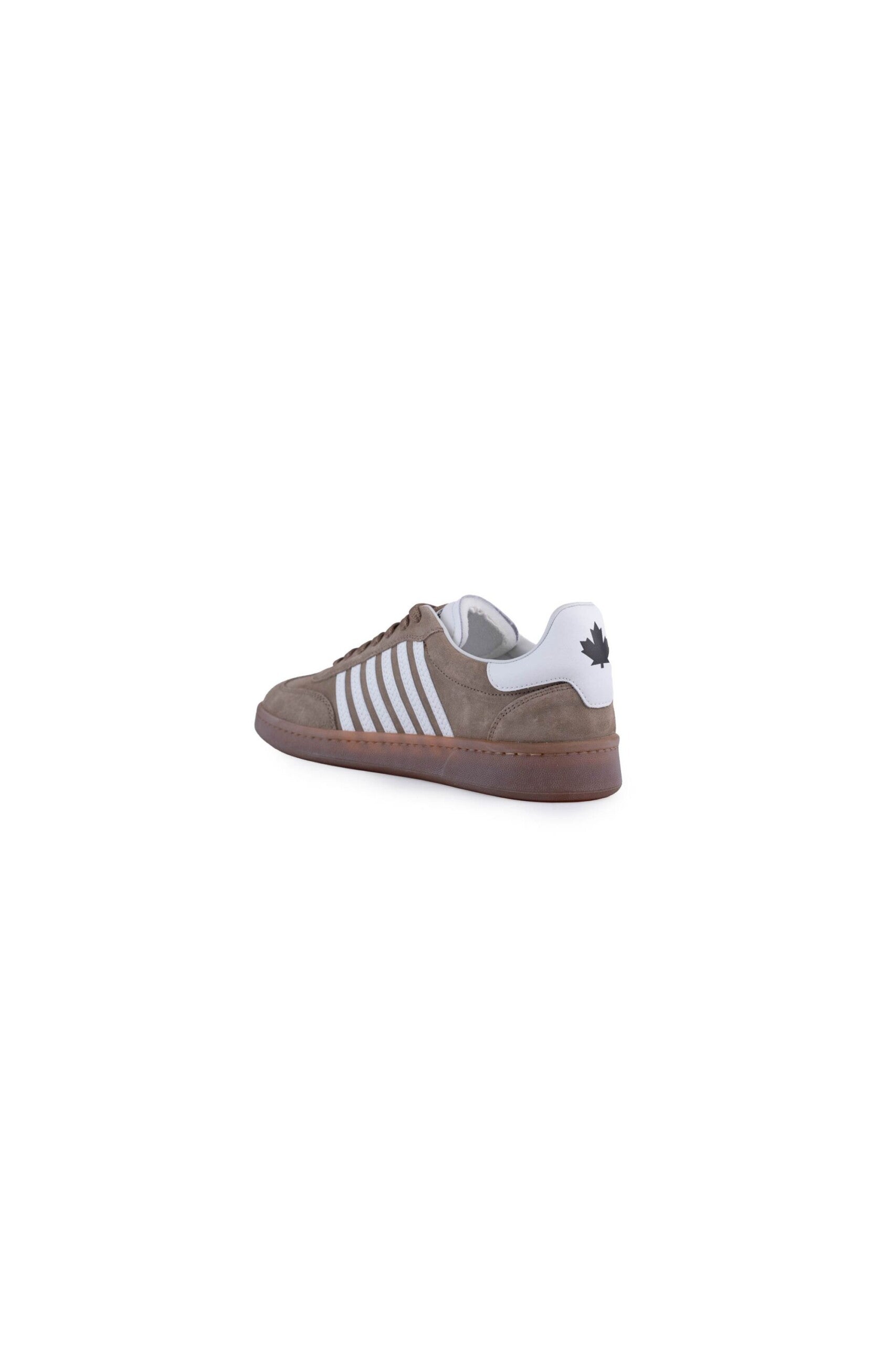 Dsquared2 Sneaker Boxer in Pelle vista retro