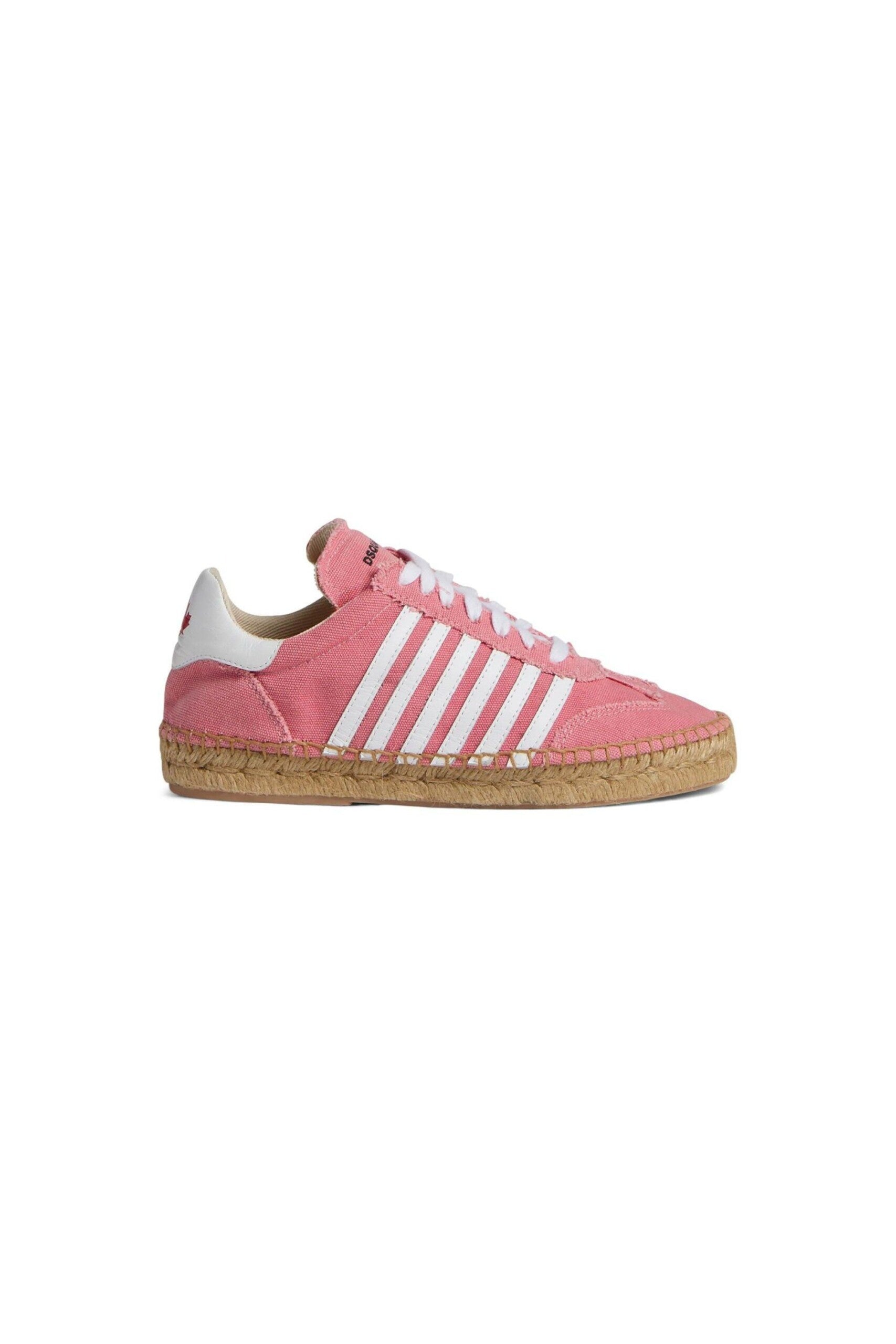 Dsquared2 Espadrillas con Righe vista laterale