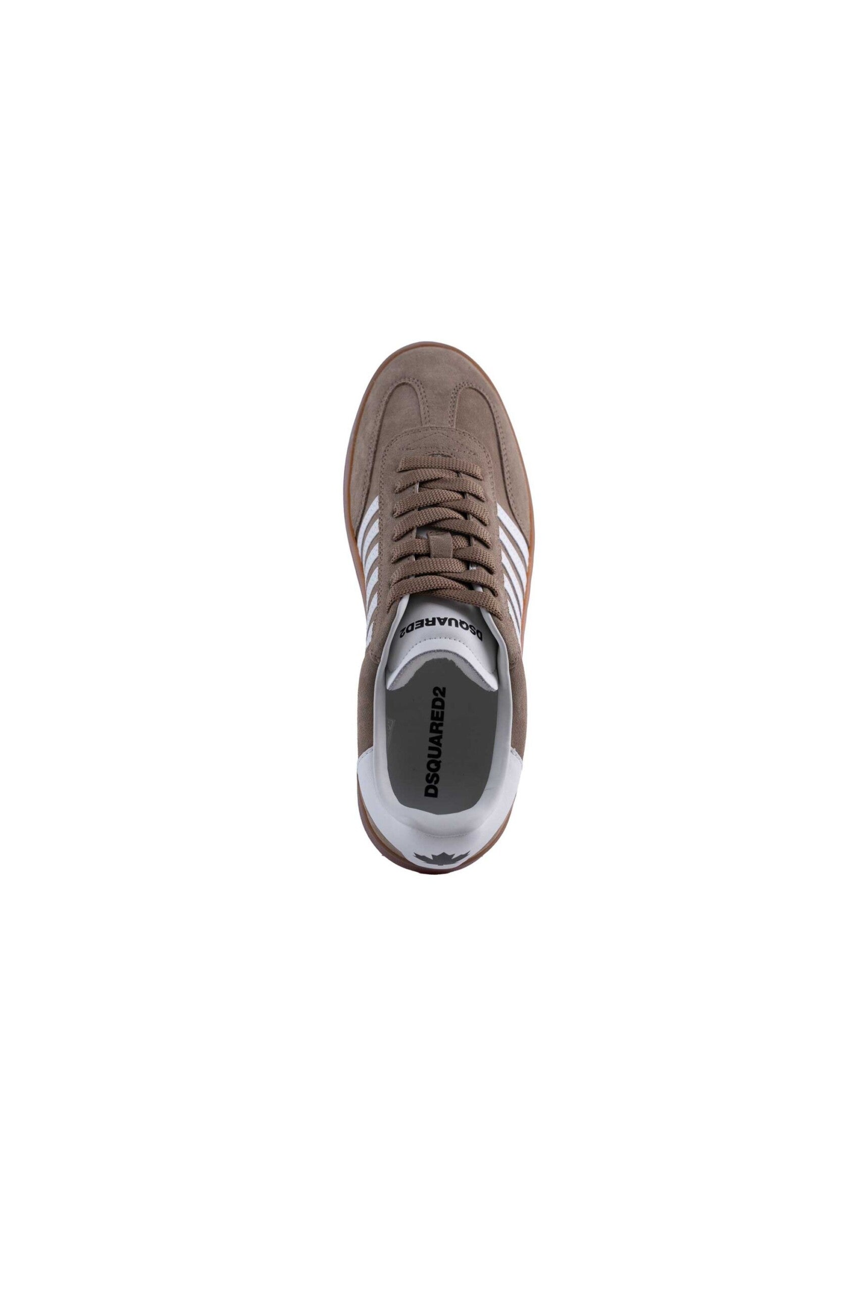 Dsquared2 Sneaker Boxer in Pelle vista alto