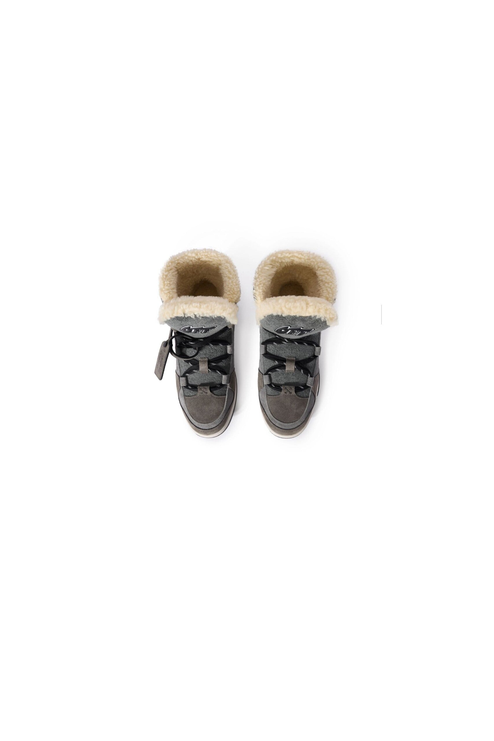 Off White Stivali da neve con Logo alto