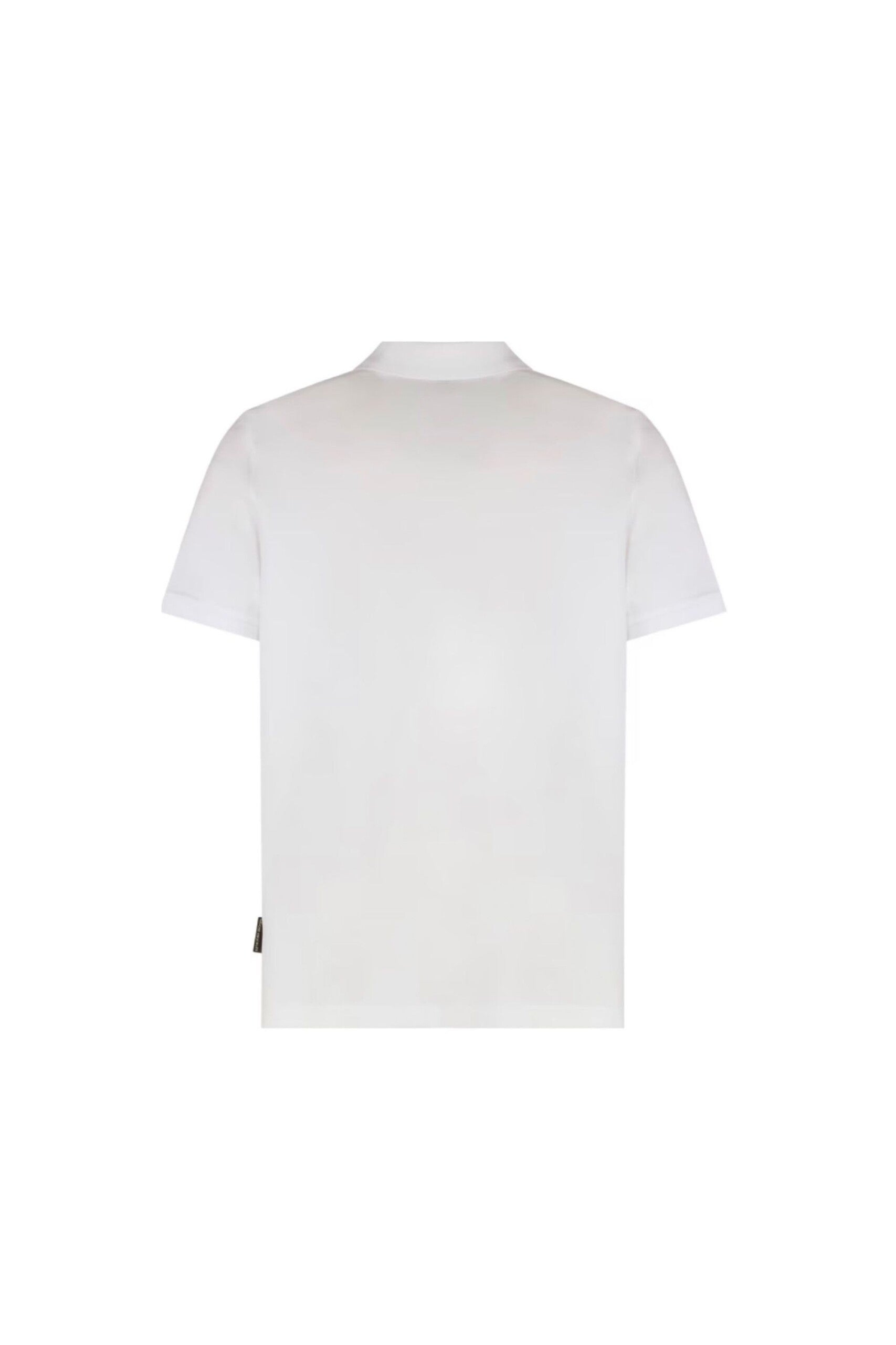 Moose Knuckles Polo con Ricamo Logo vista retro