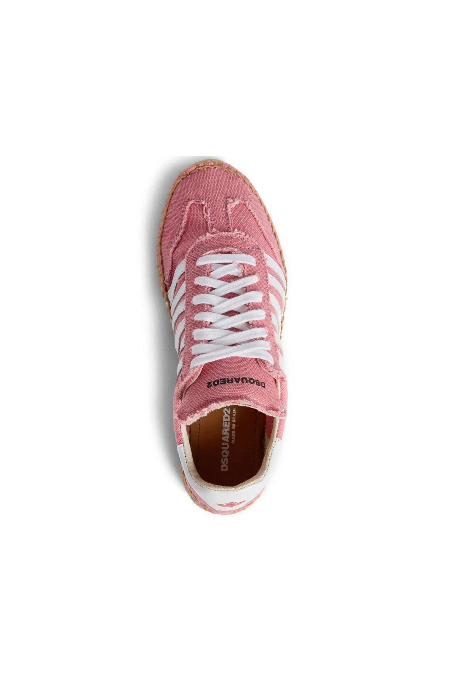 Dsquared2 Espadrillas con Righe vista dall'alto