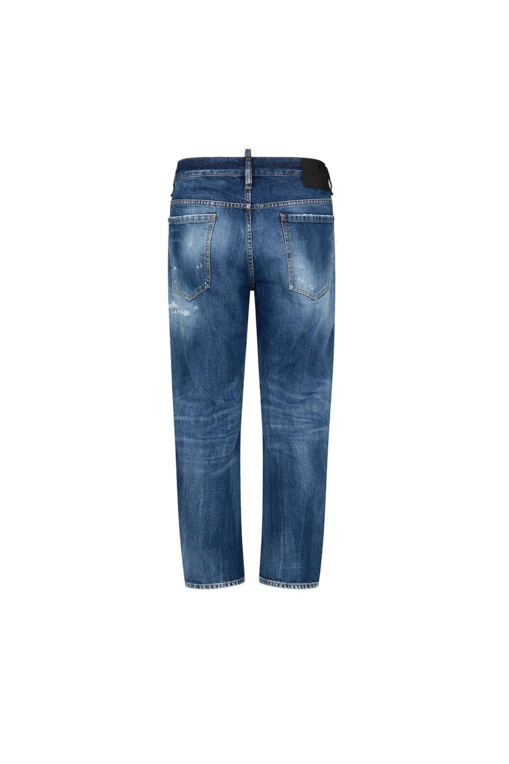 Dsquared2 Jeans con logo in Ricamo vista retro