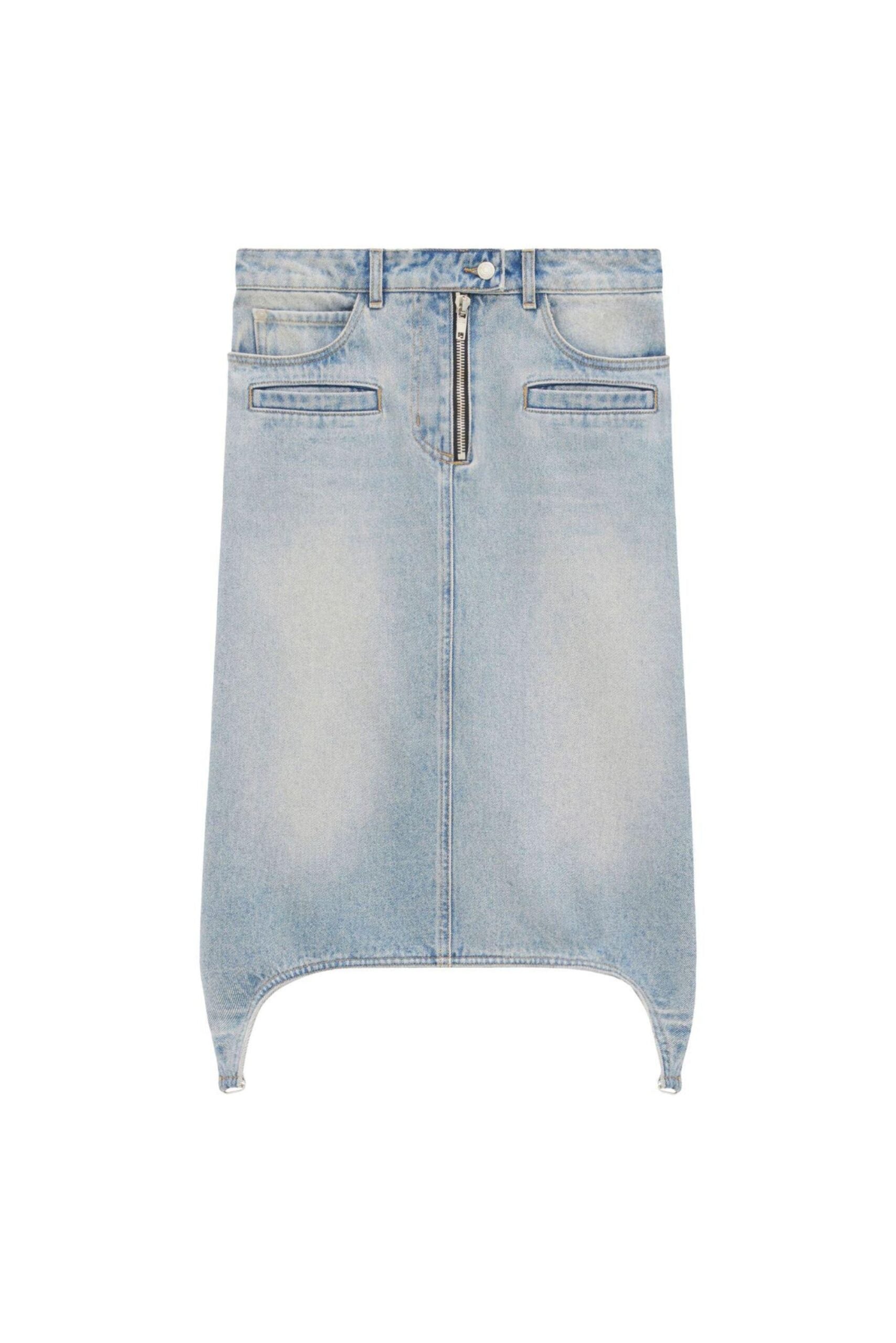 Courrèges Gonna midi denim