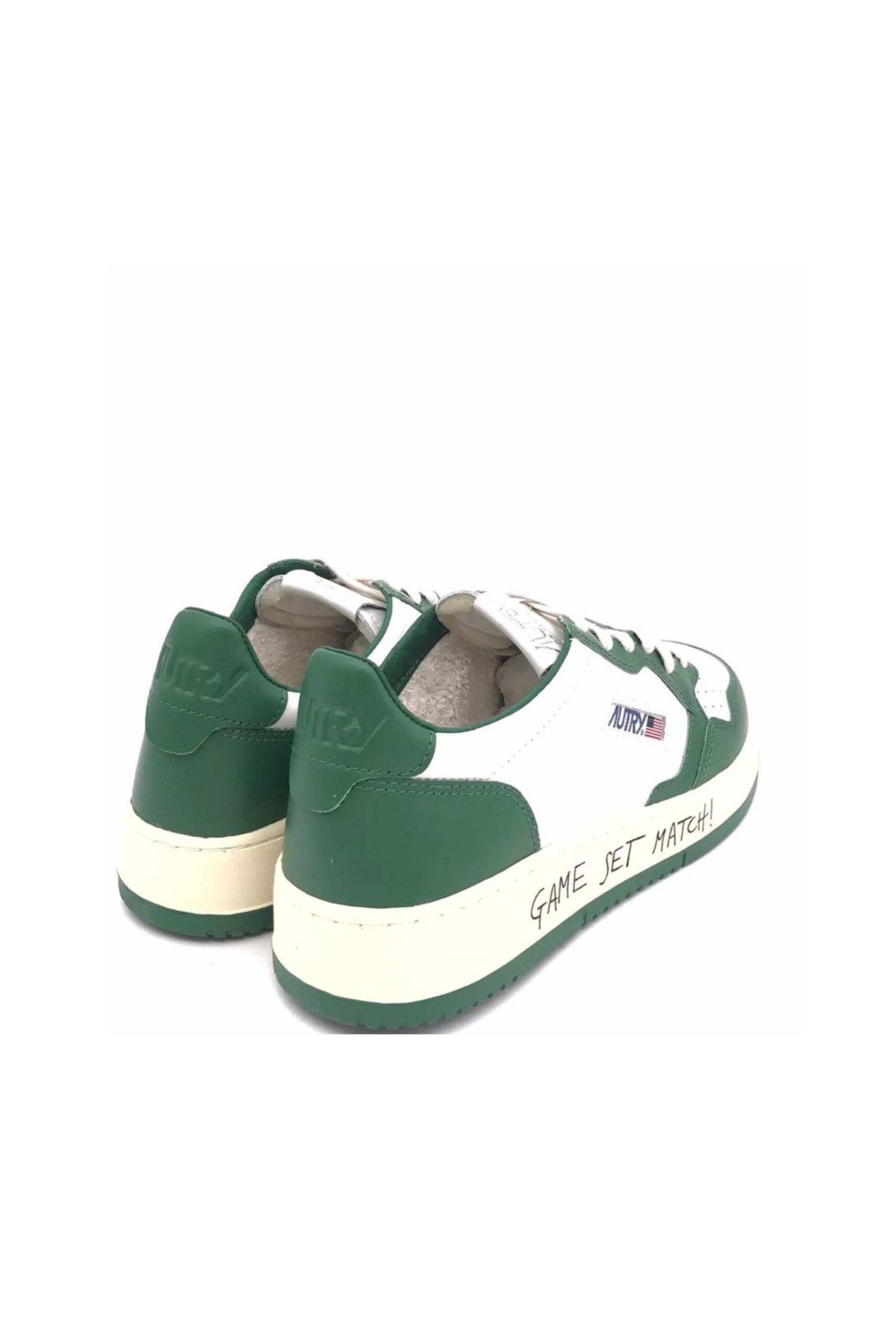 Autry Sneakers Medalist Low in Pelle vista retro
