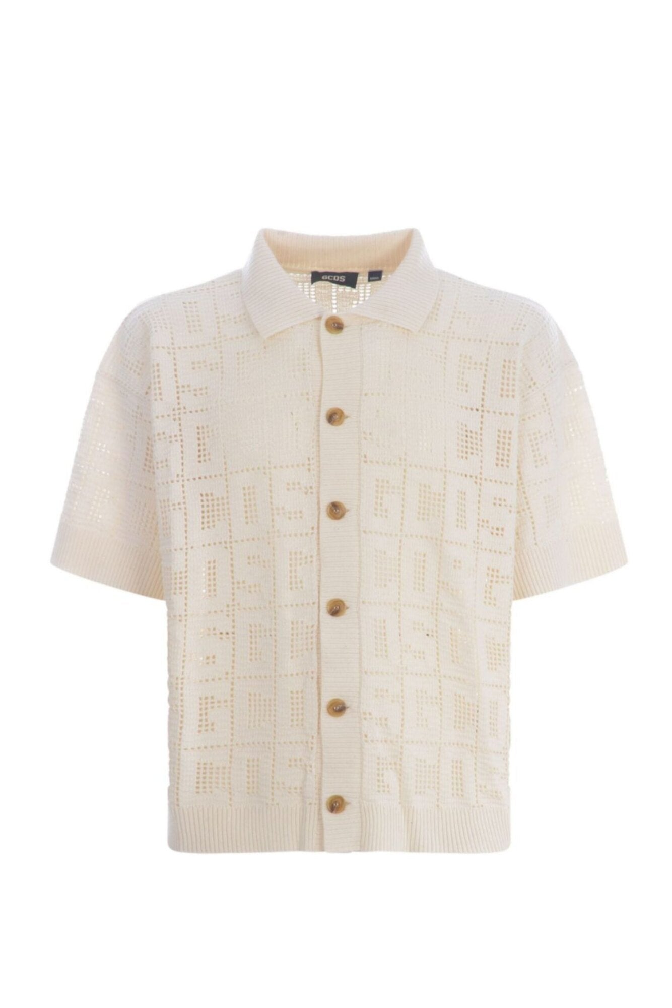 GCDS Camicia In Monogram-1