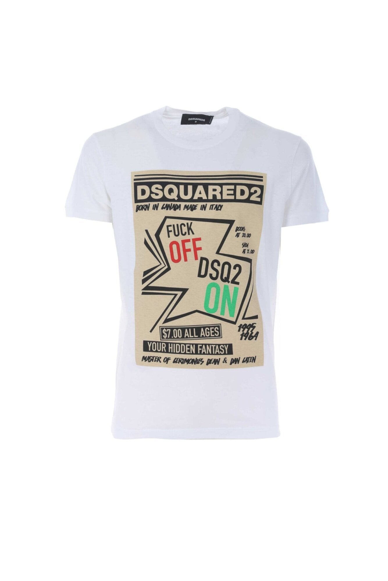 Dsquared2 "F**K Off" Jersey T-Shirt