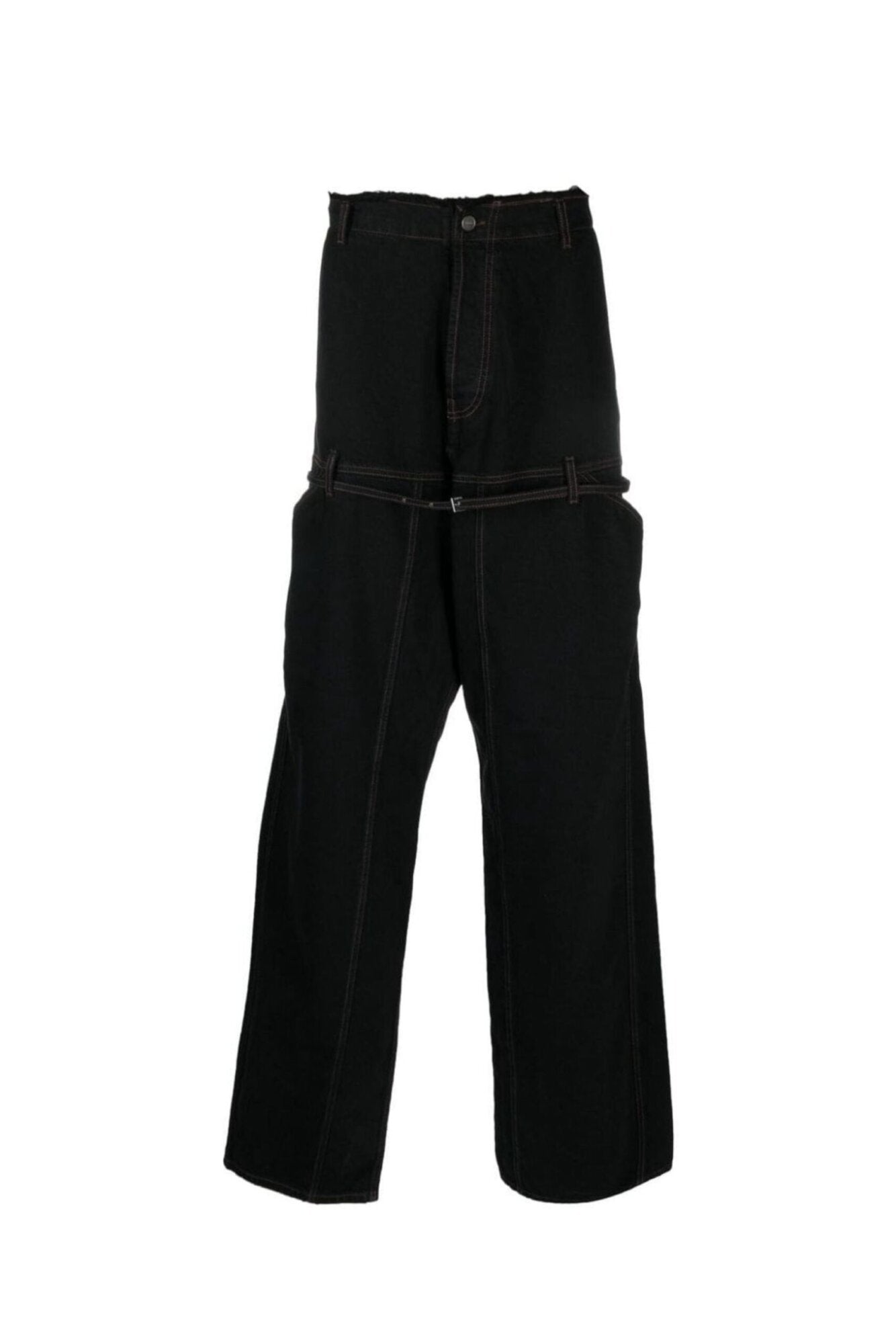 Jacquemus Jeans Le Dimes Criollo a Gamba Ampia-3