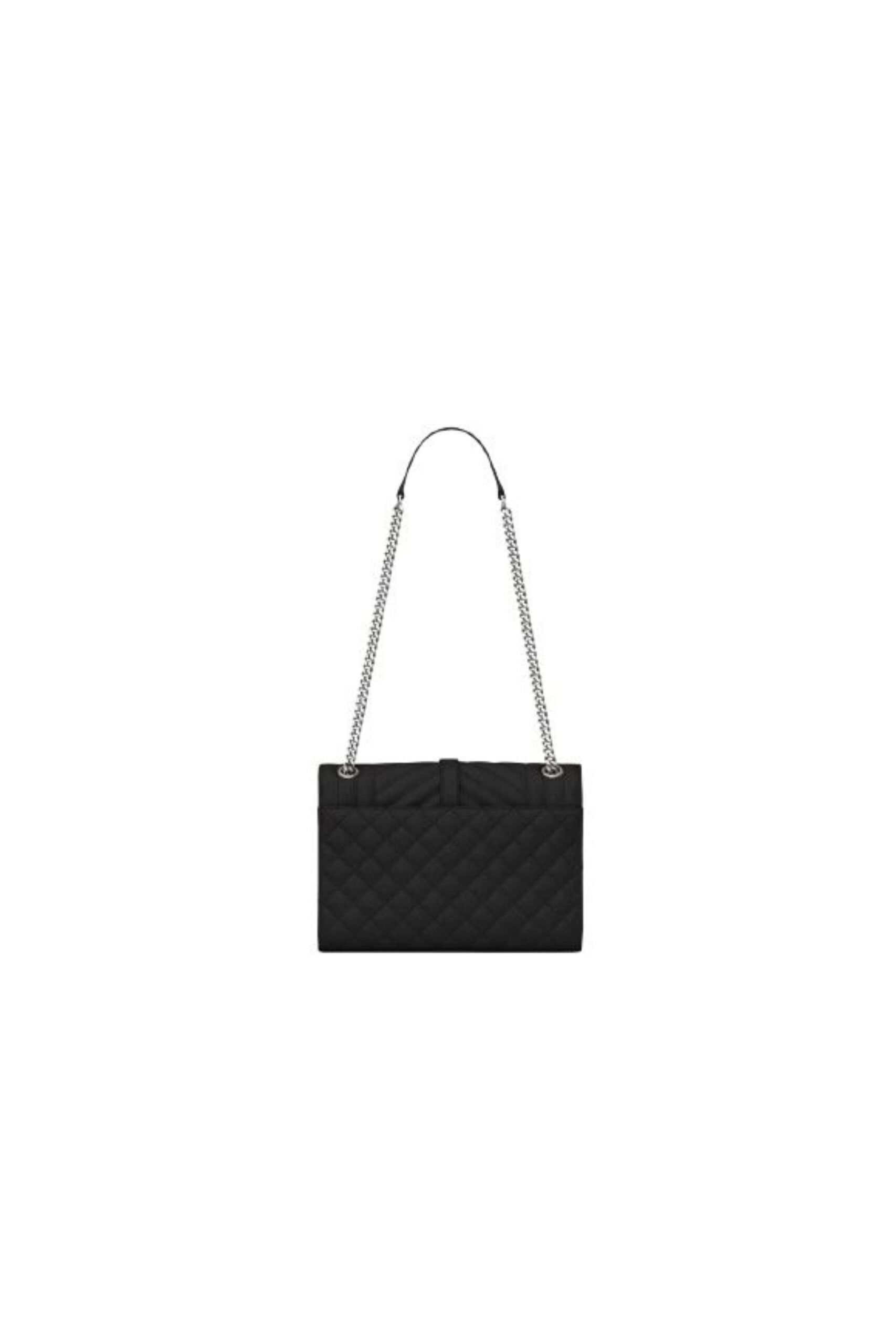 Saint Laurent Borsa Envelope Media In Pelle Trapuntata-4
