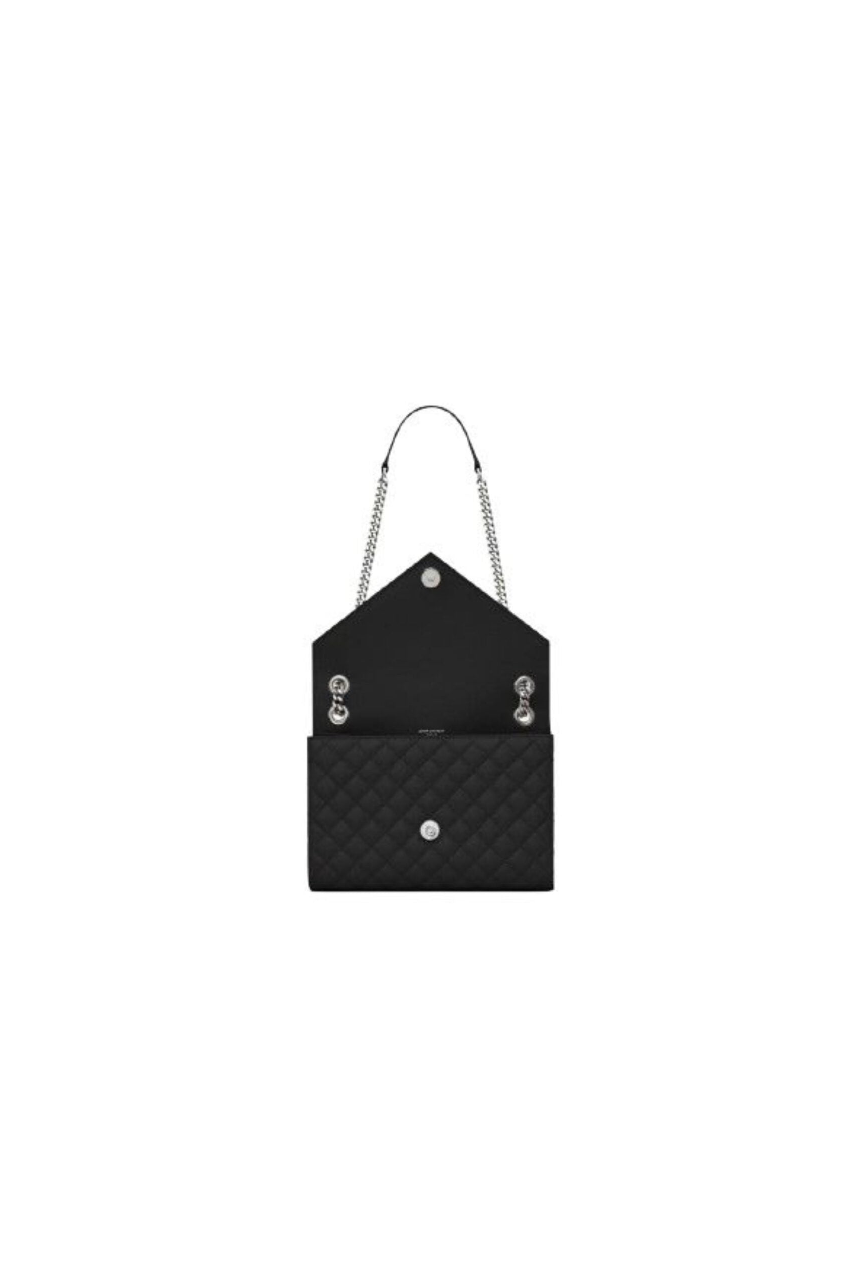 Saint Laurent Borsa Envelope Media In Pelle Trapuntata-3