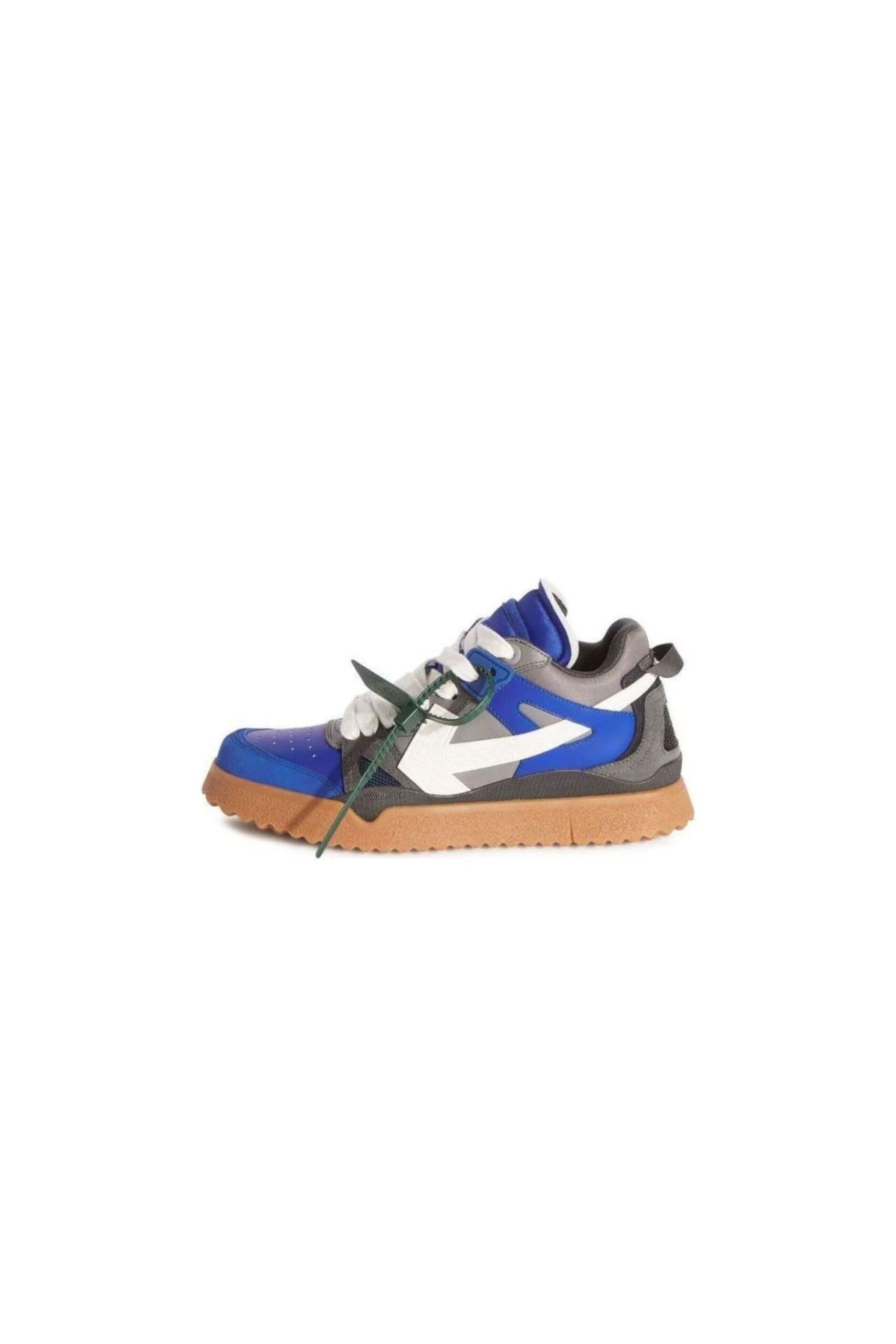 Off White Sneakers Midtop Sponge vista laterale