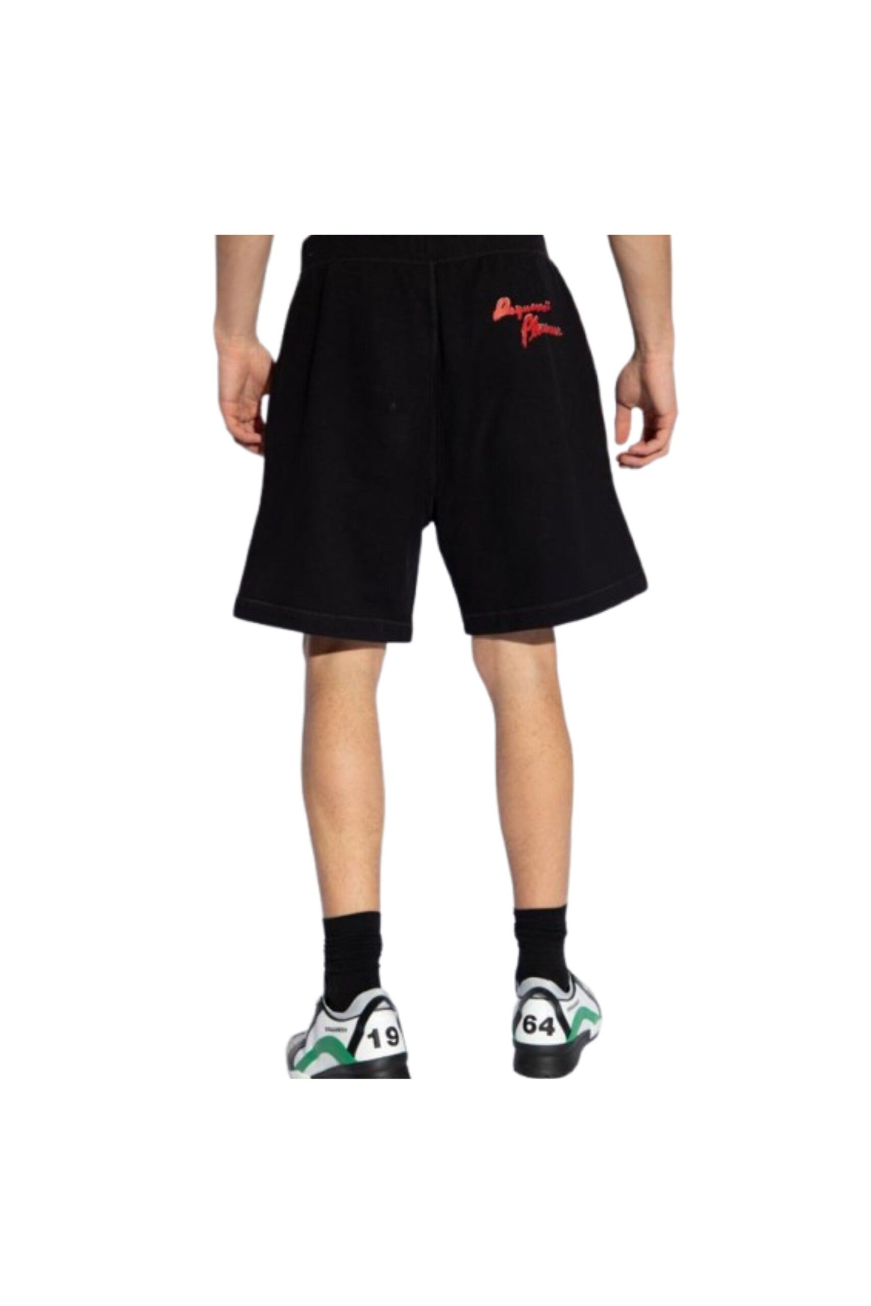 Dsquared2 Shorts con Logo sul Retro vista retro