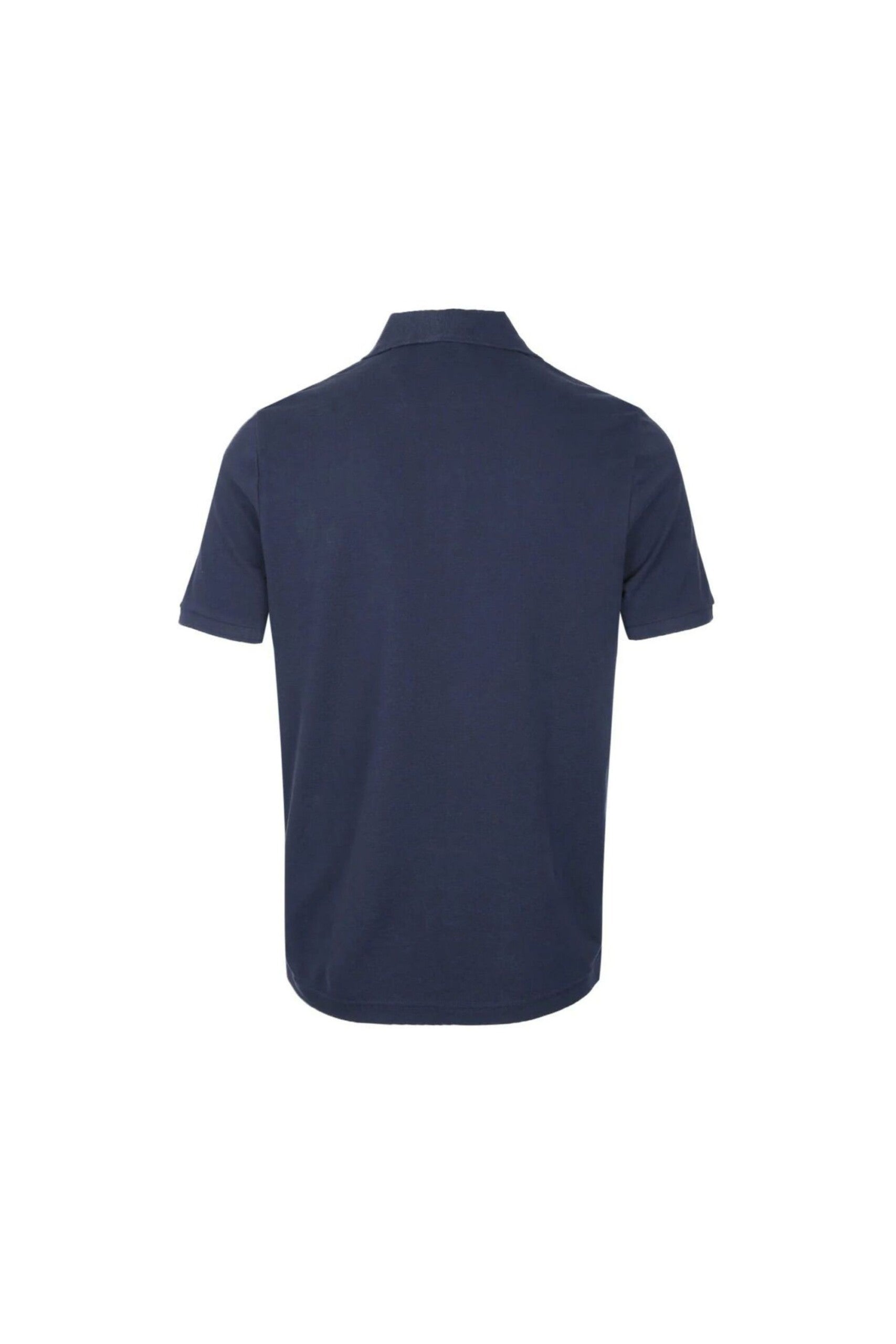 Moose Knuckles Polo con Ricamo Blu navy vista retro
