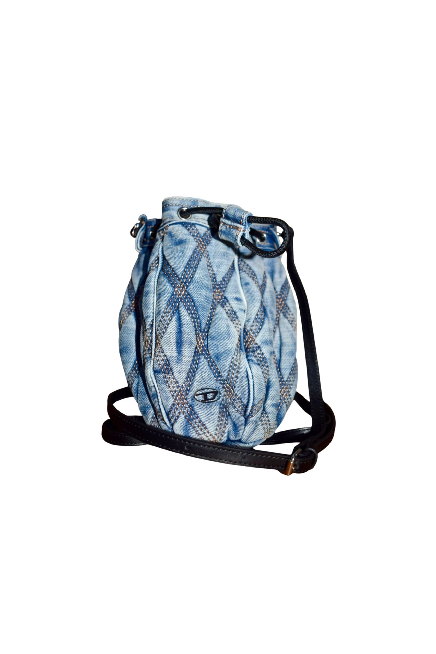 Diesel Zainetto con Logo in Denim