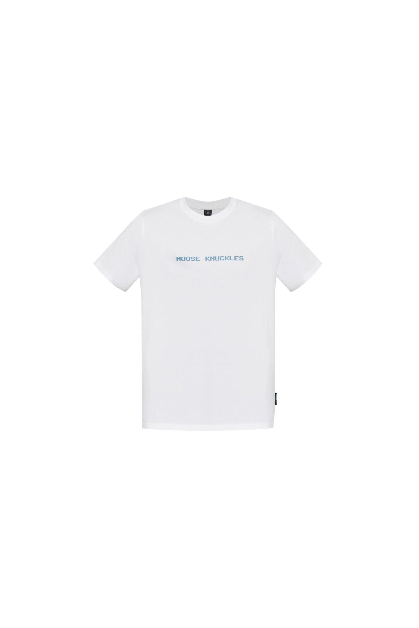 Moose Knuckles T shirt Milton con Logo vista frontale