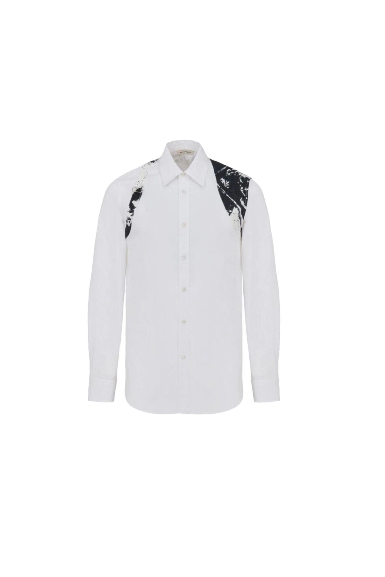 Alexander Mcqueen Camicia In Cotone Stampato-1