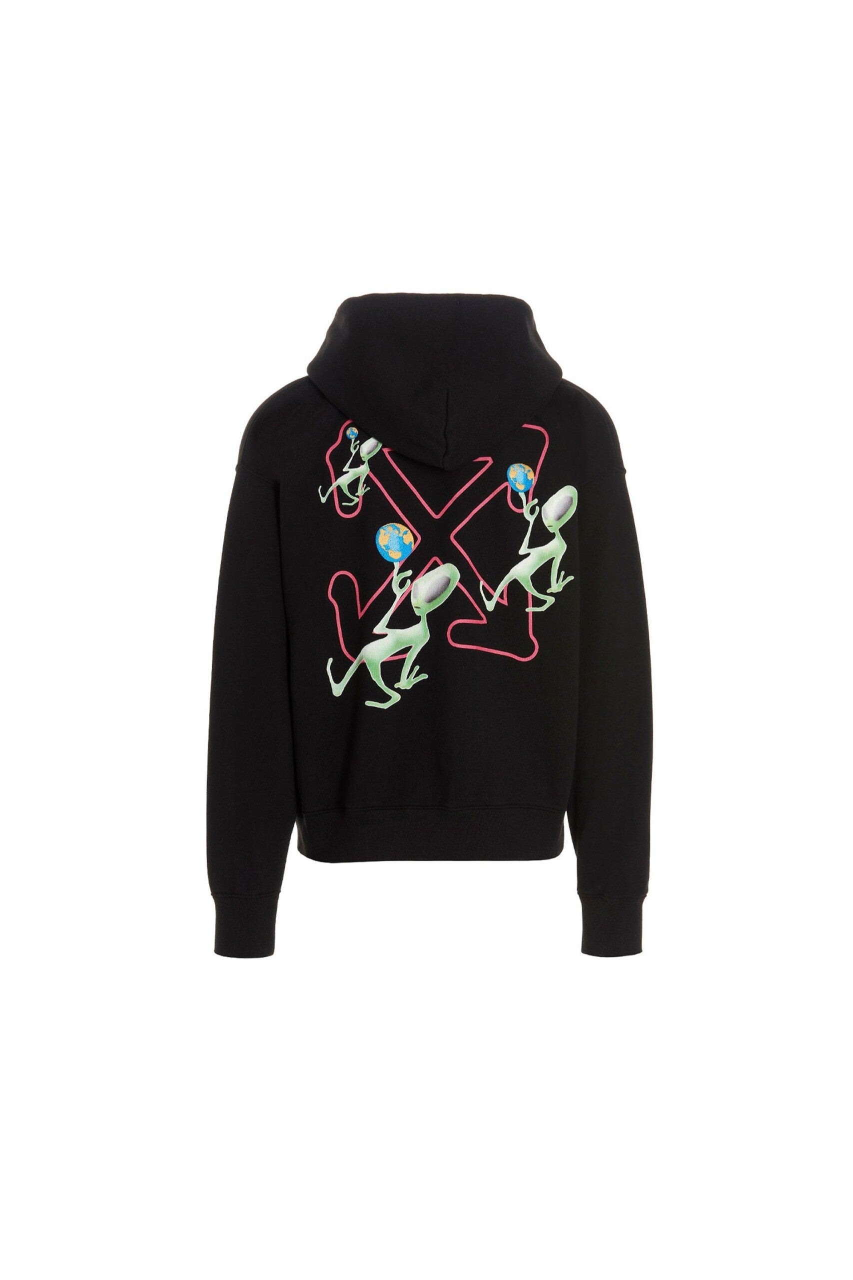 Off White Felpa Alien Arrow vista retro