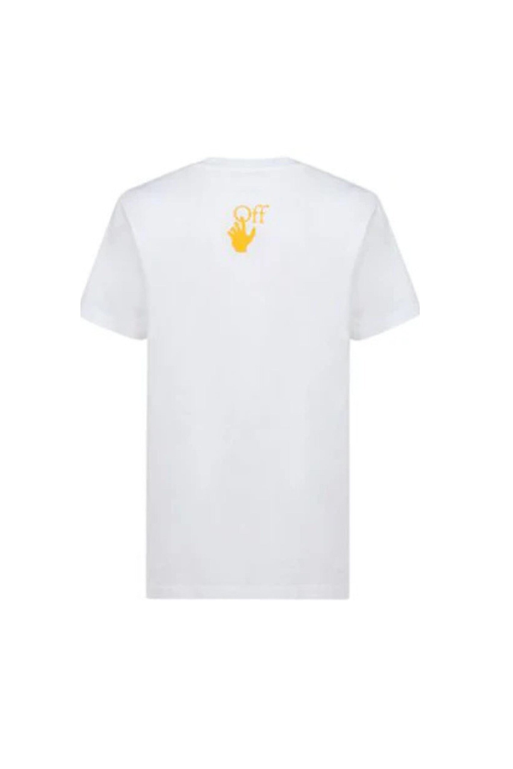 Off White T shirt con Stampa Caravaggio vista retro