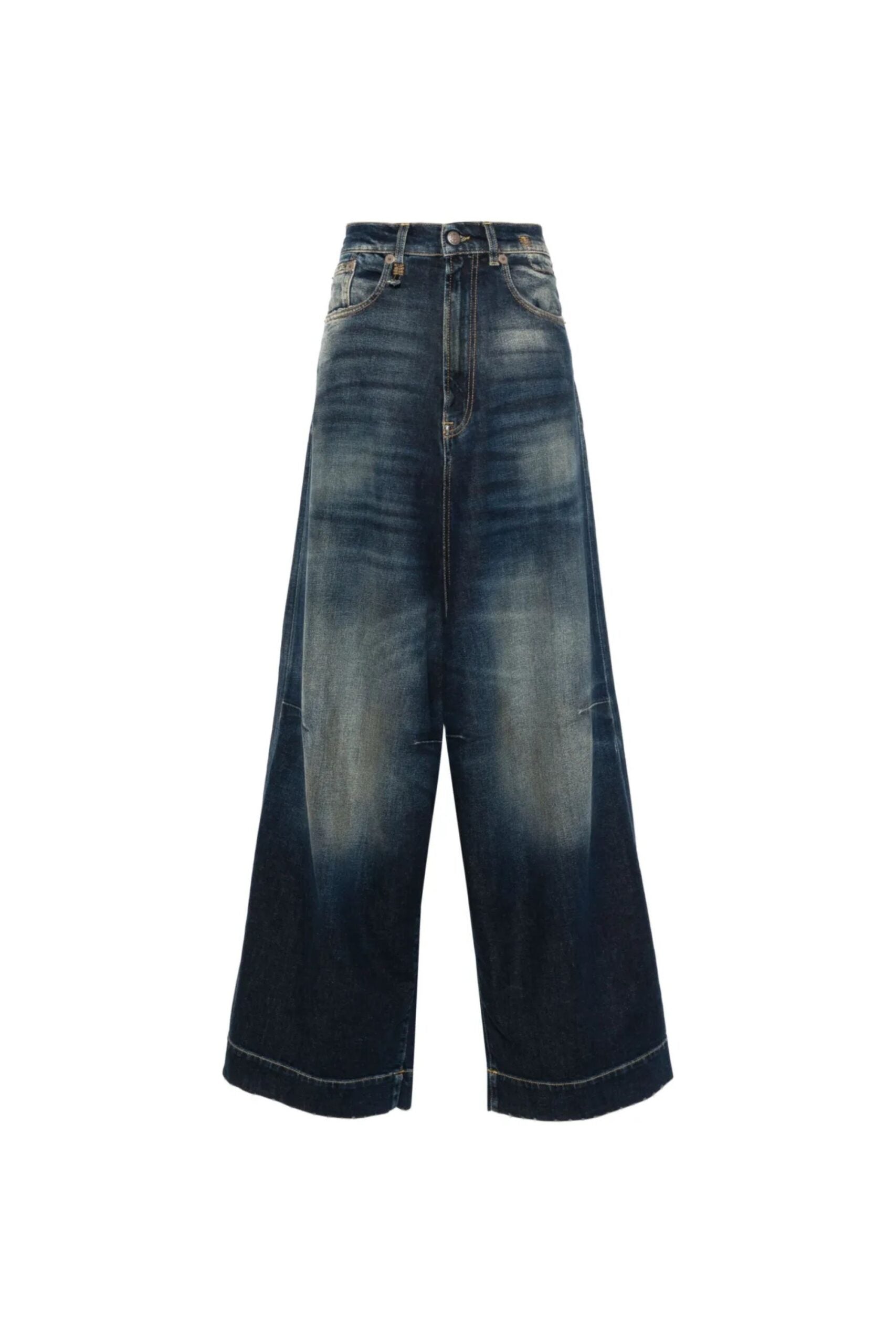 R13 Jesse Jeans mit weitem Bein