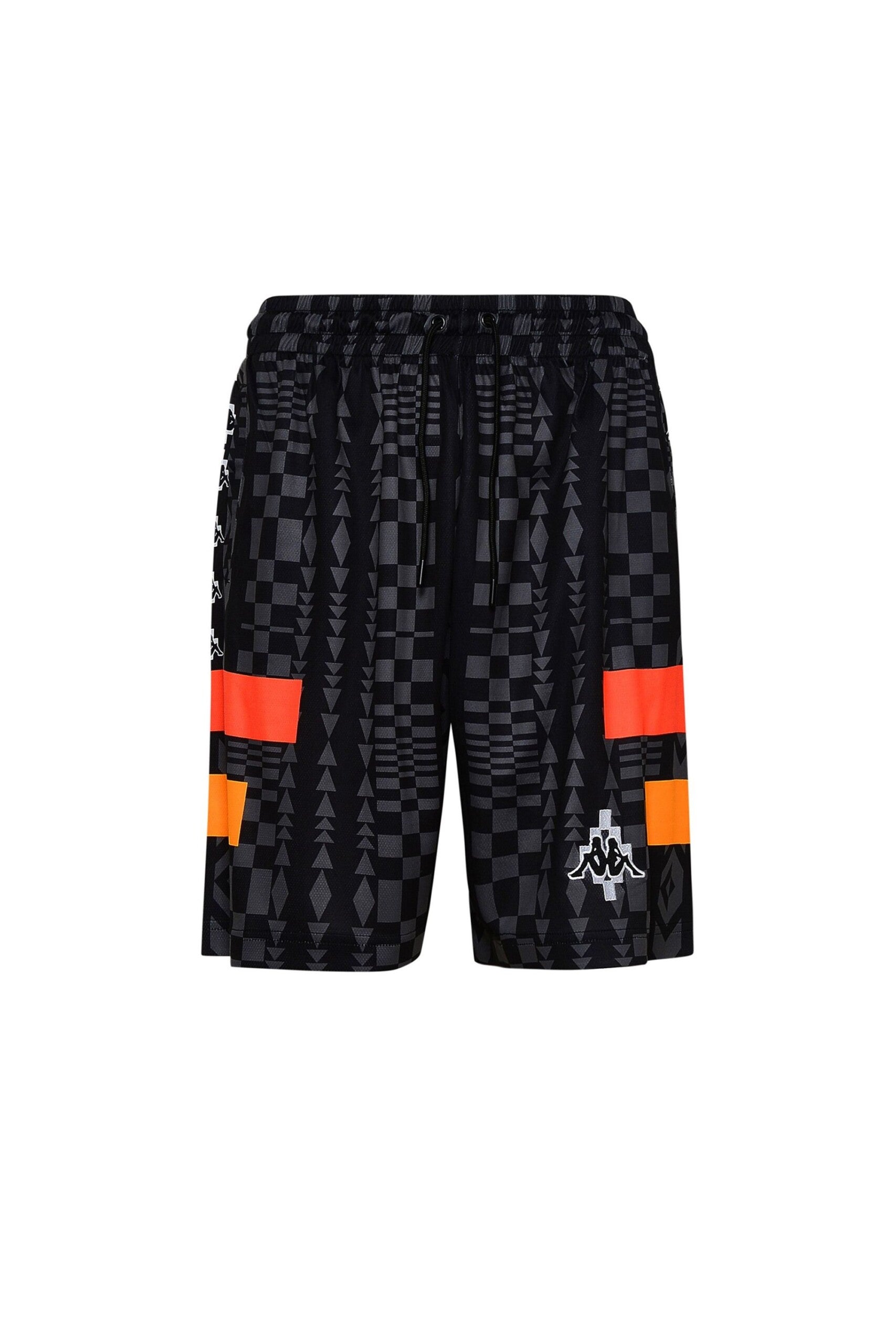 Marcelo Burlon x Kappa Shorts con Logo vista frontale