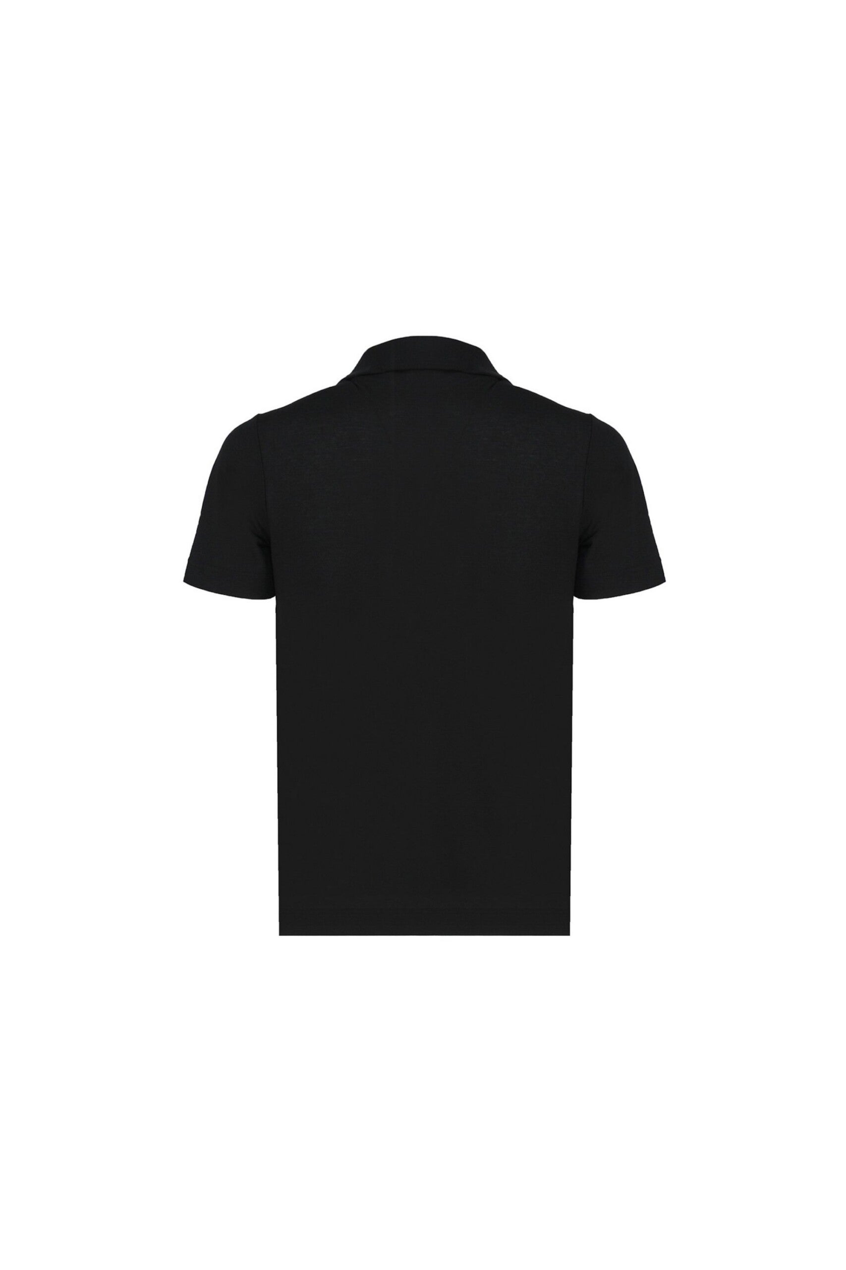 Paul Smith Polo Multi Stripe nera vista retro