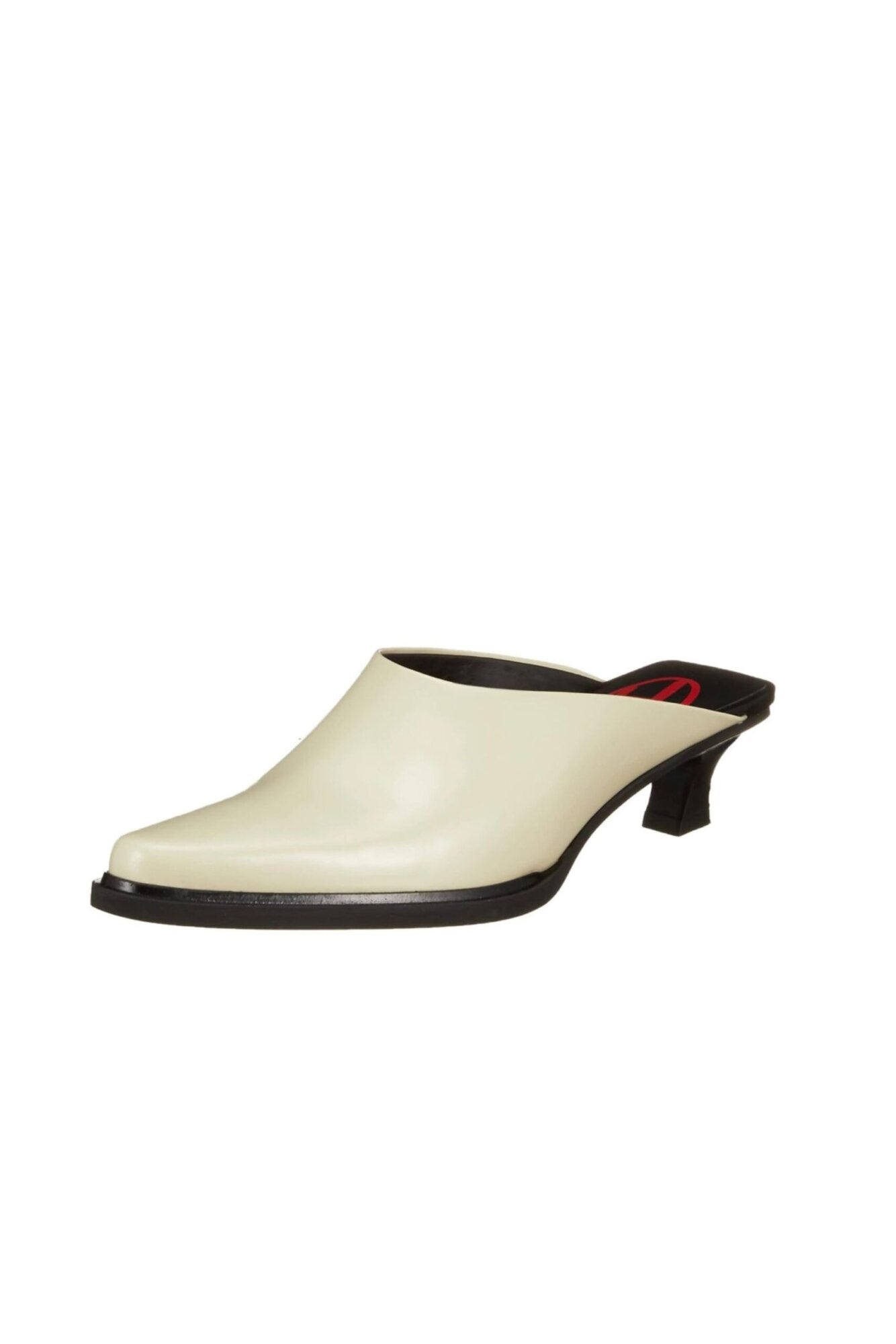 Diesel Mules D-Western in Pelle Lucida