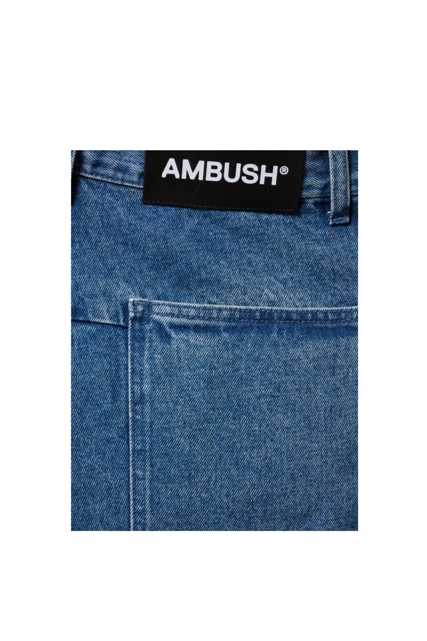 Ambush Oversize Cargo Jeans aus Baumwoll-Denim-3