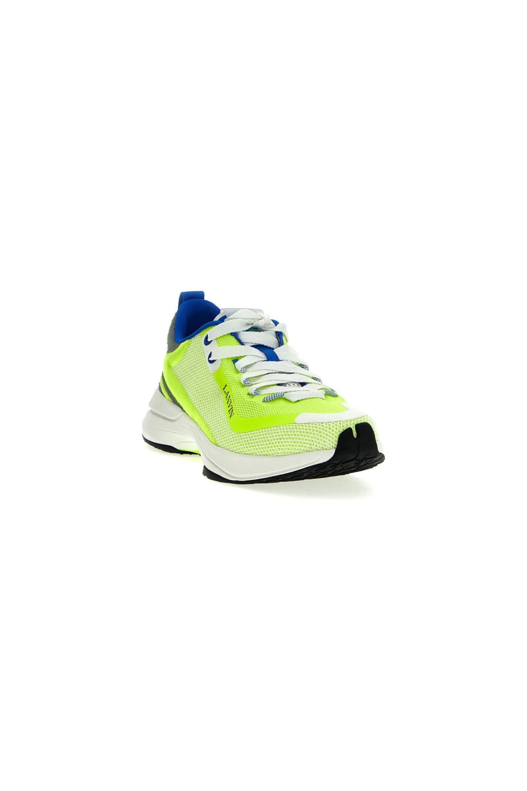 Lanvin Sneakers Runner Mesh con Logo vista trequarti